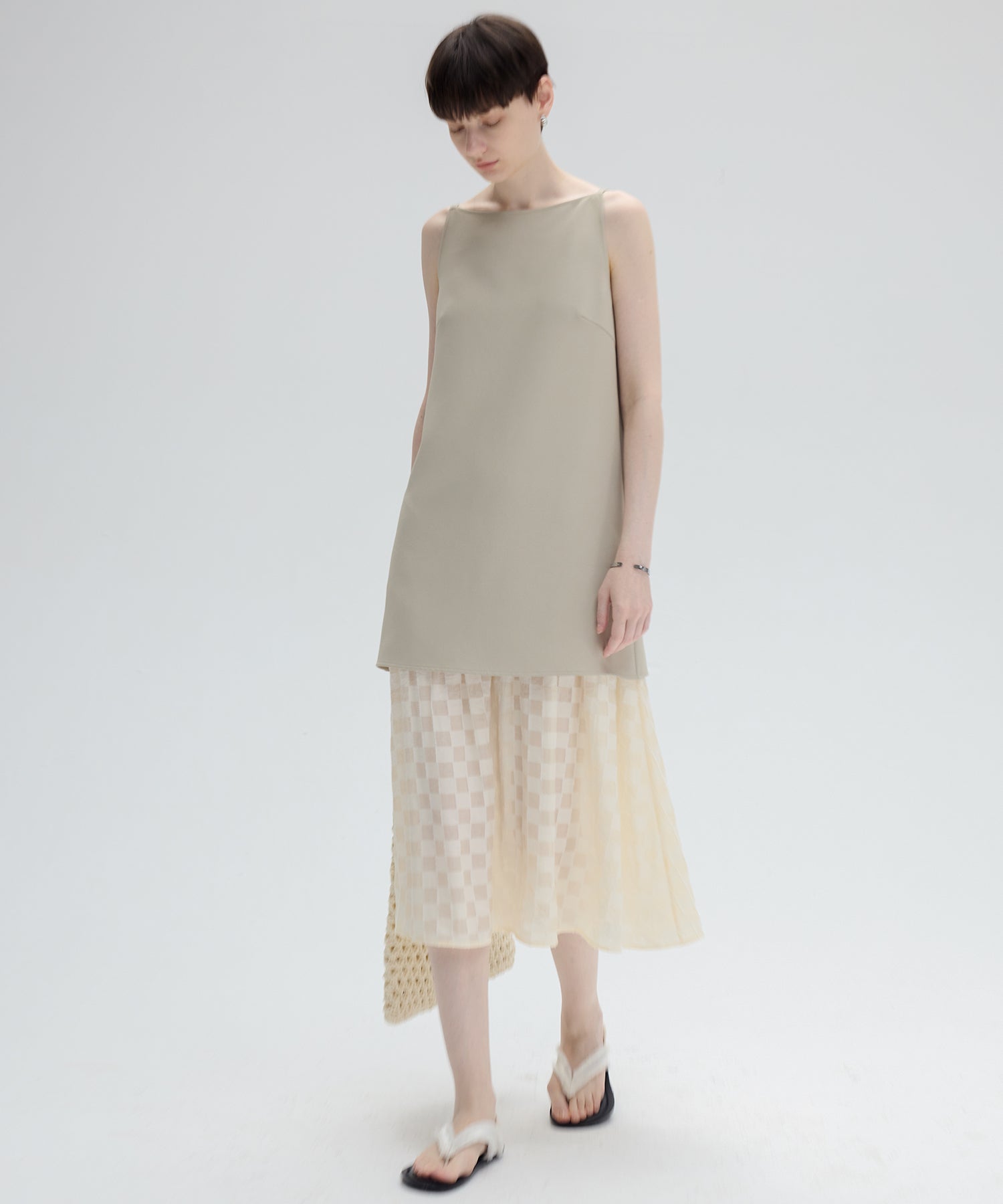 Layered Sleeveless Dress