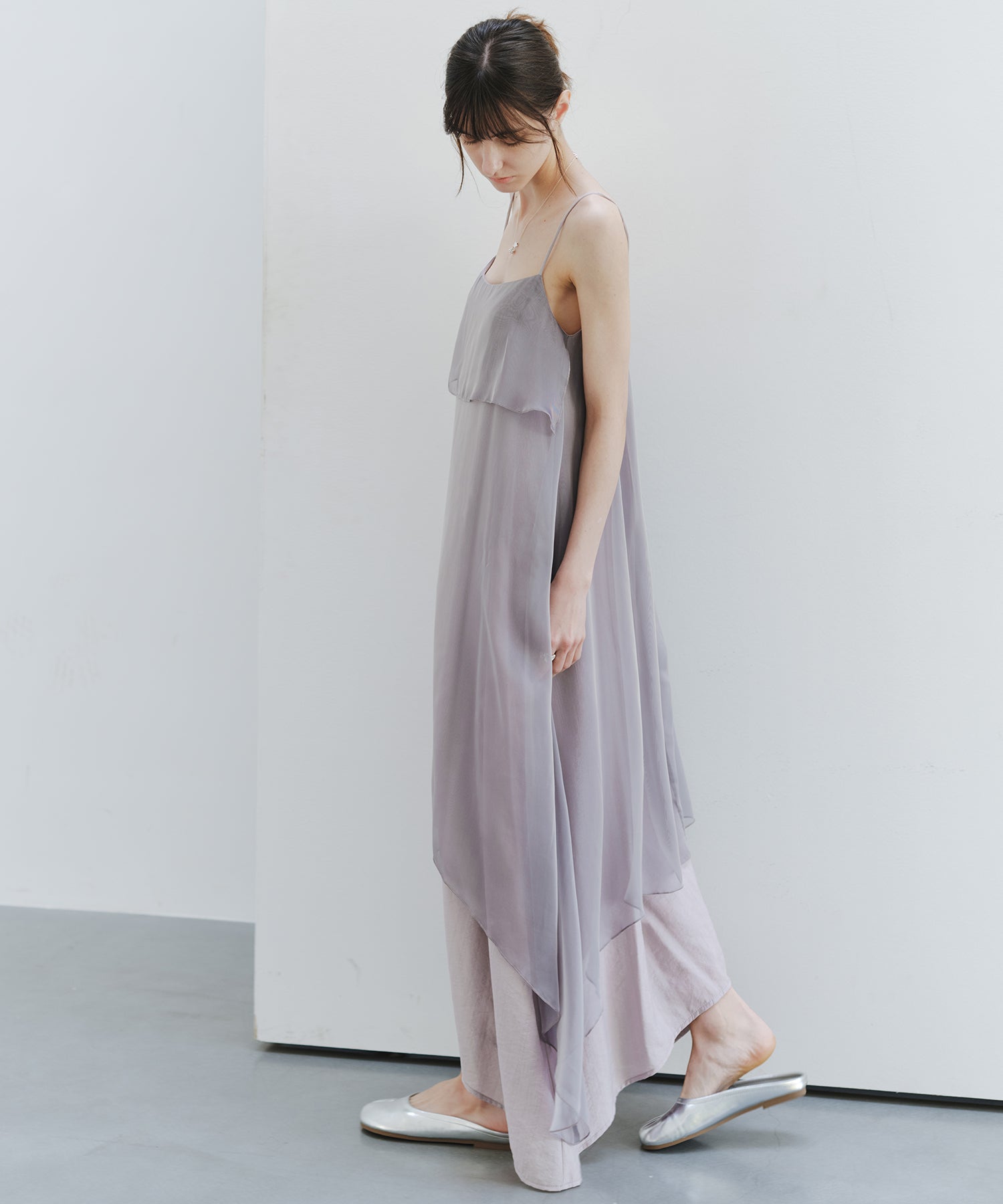 「7月上旬～中旬出荷」Layered Camisole Dress