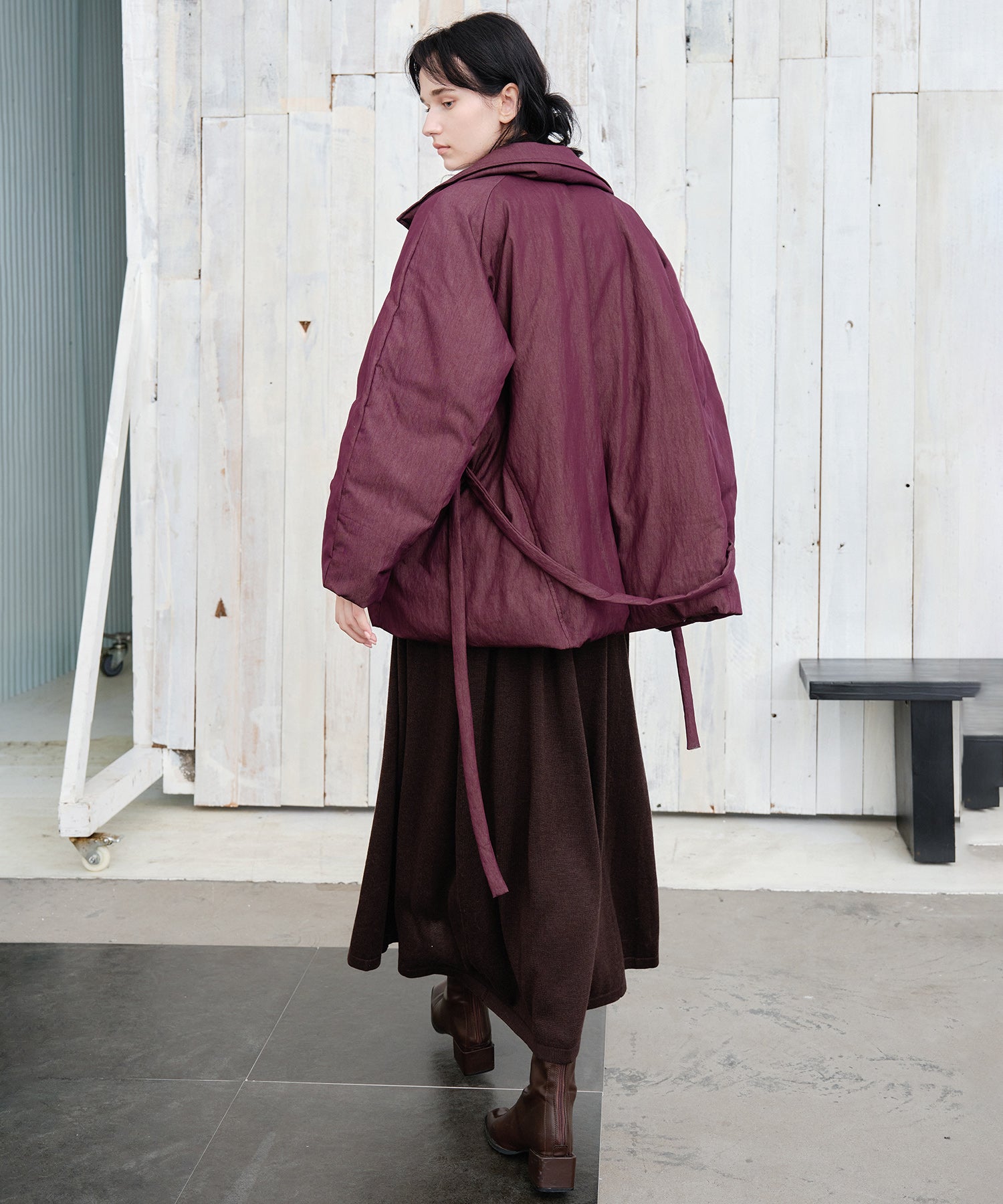 Lapel Short Down Coat