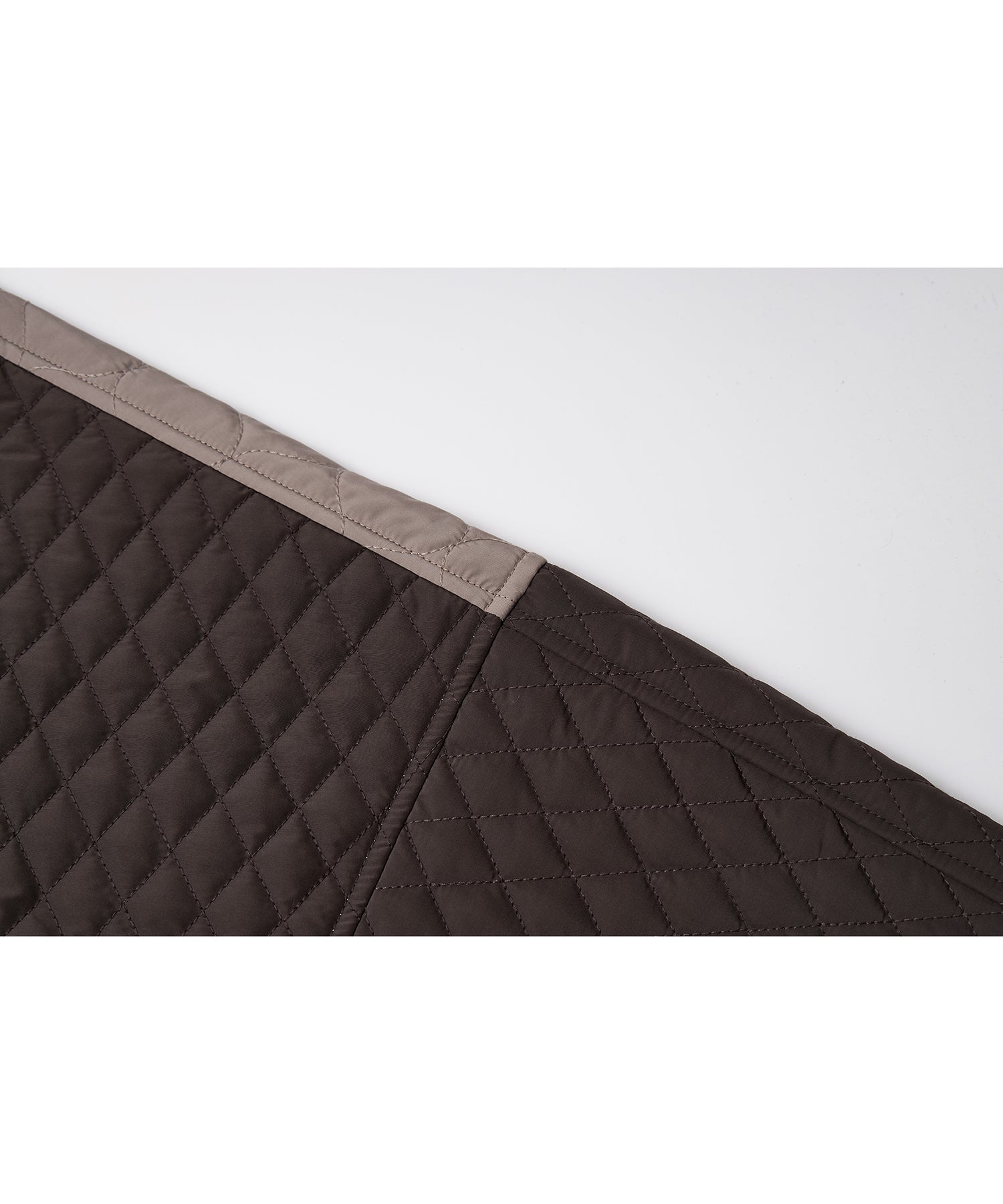 Geometric Colorblock Quilted Jacket