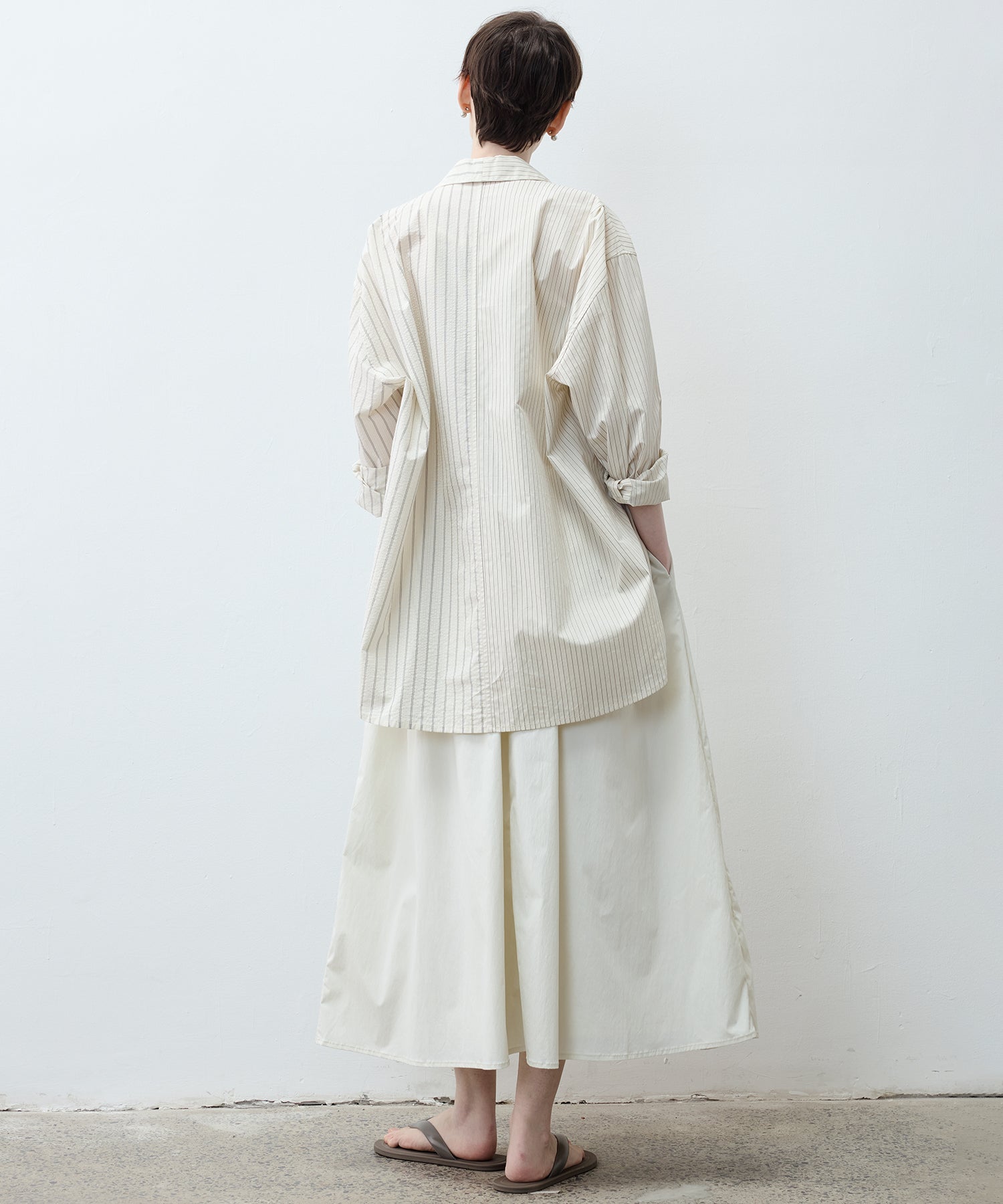 UPF50+ Drawstring Gathered Skirt