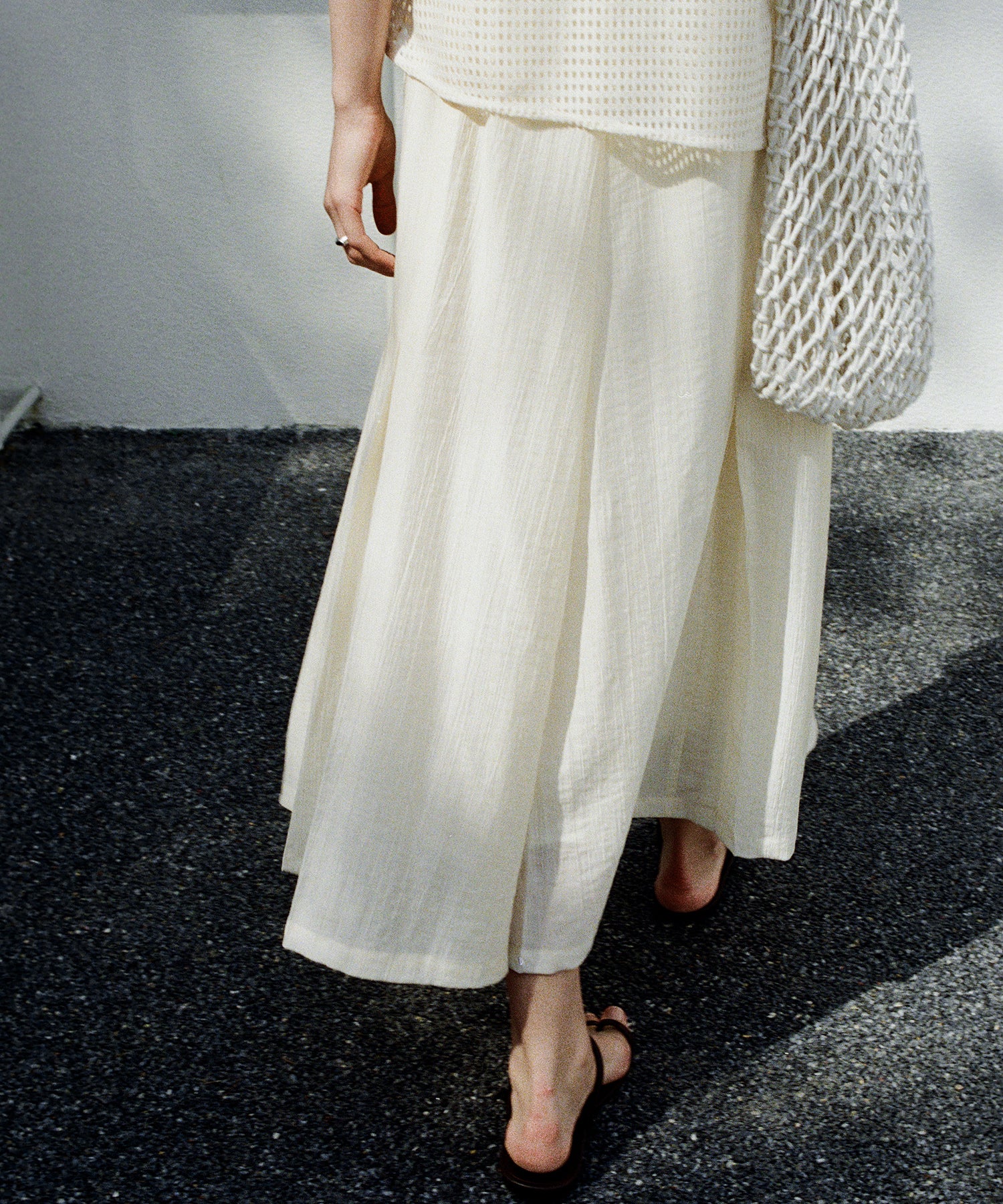 Layered Cutwork Camisole Dress