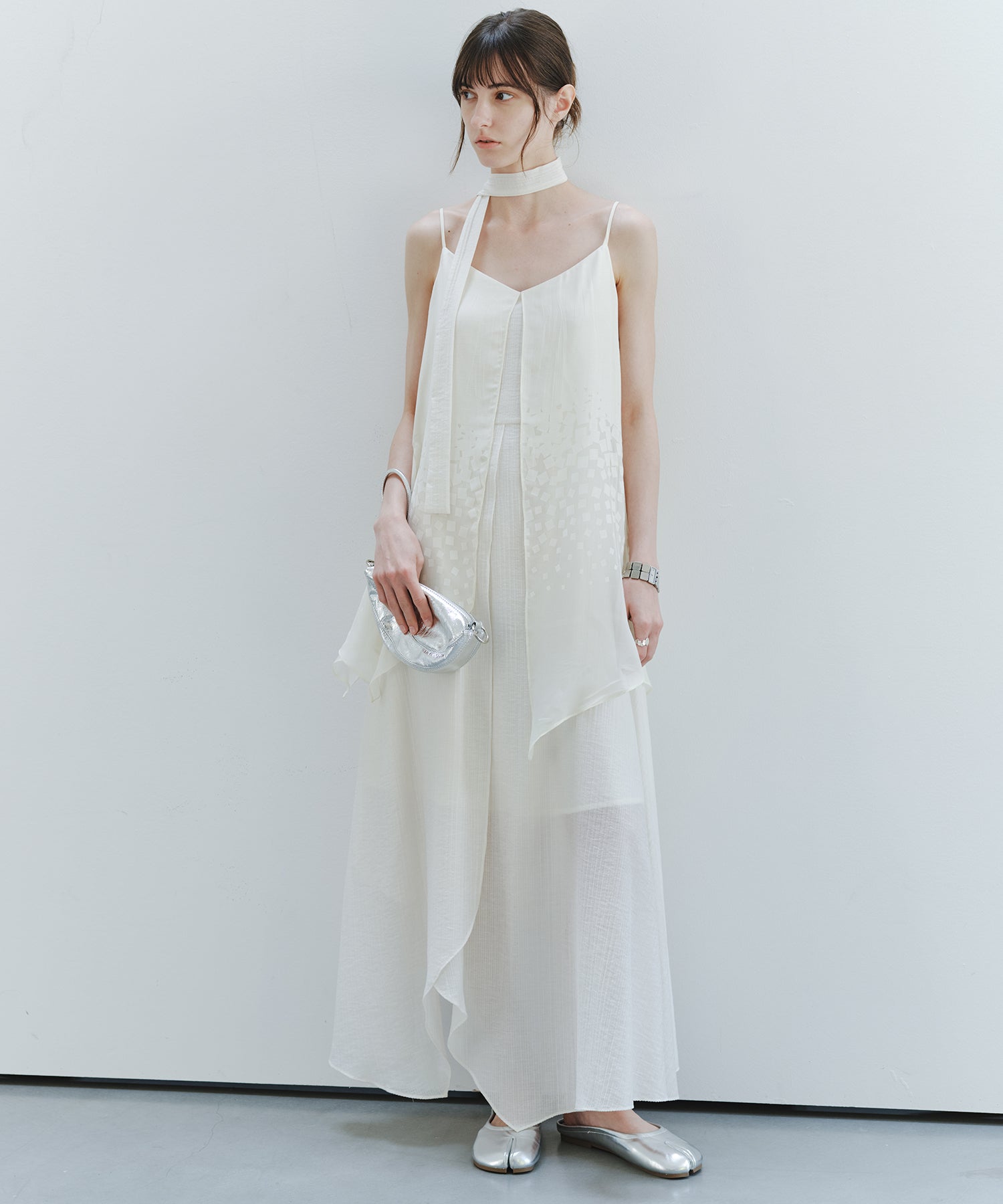 「7月中旬～下旬出荷」Gradient Layered Camisole Dress