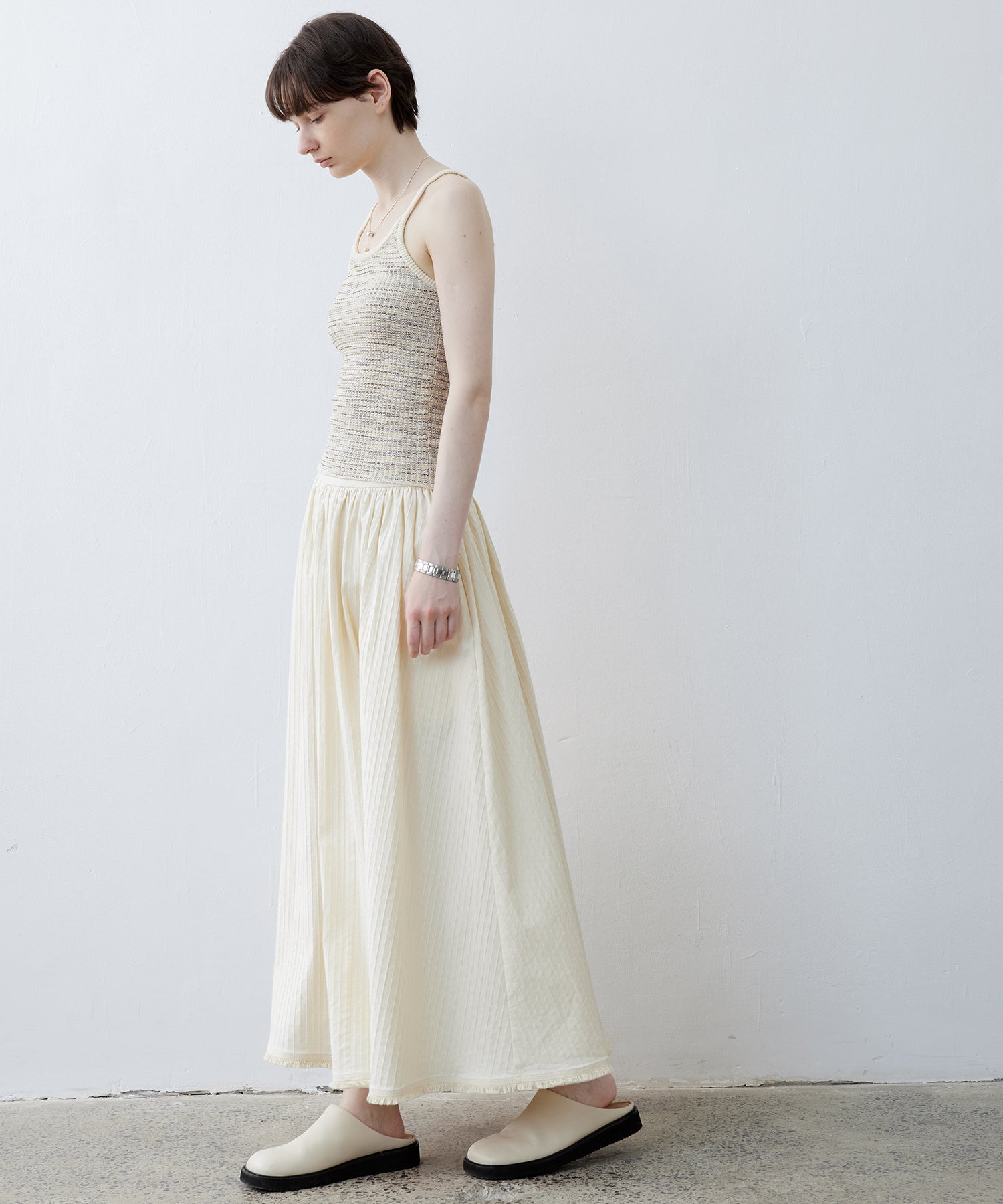 Melange Knit Camisole Top