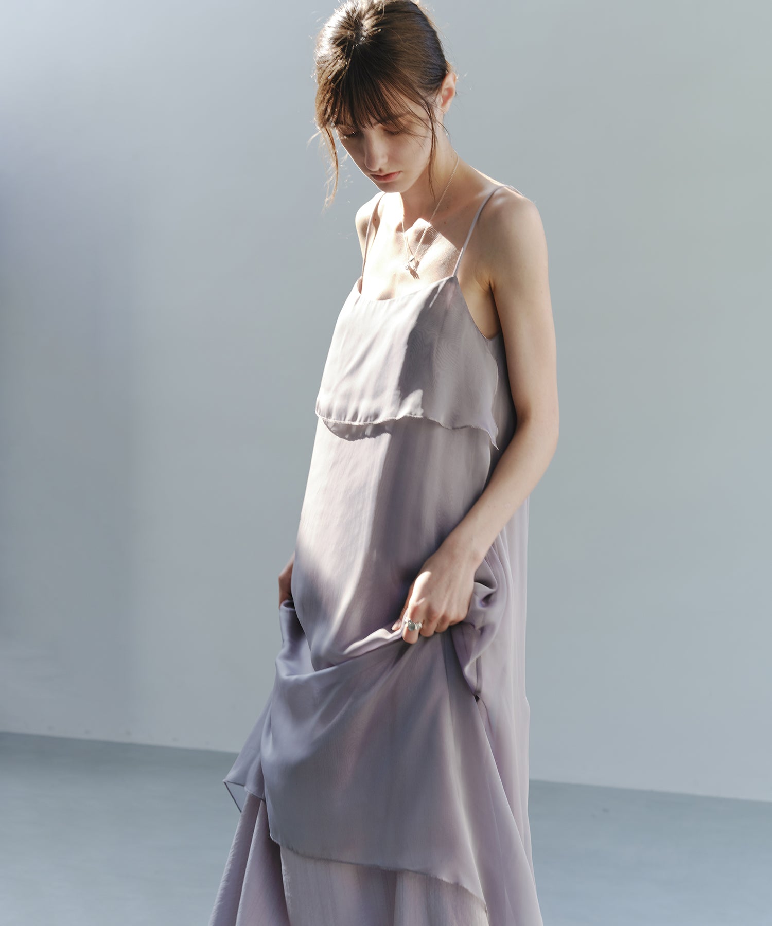 「7月上旬～中旬出荷」Layered Camisole Dress