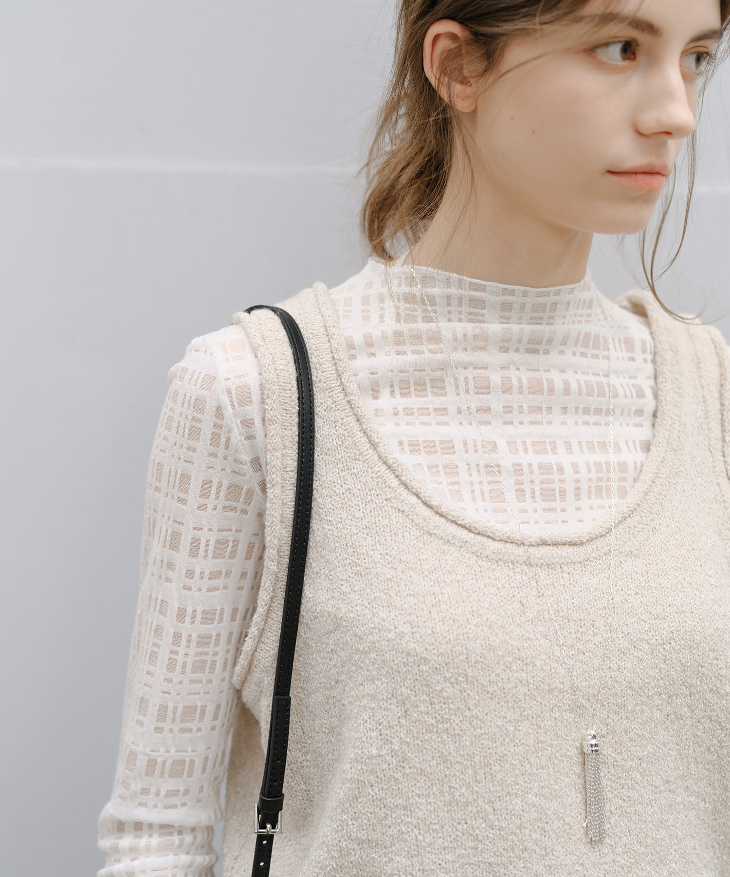 “Shipping in early March” Marl Knit Tank Vest