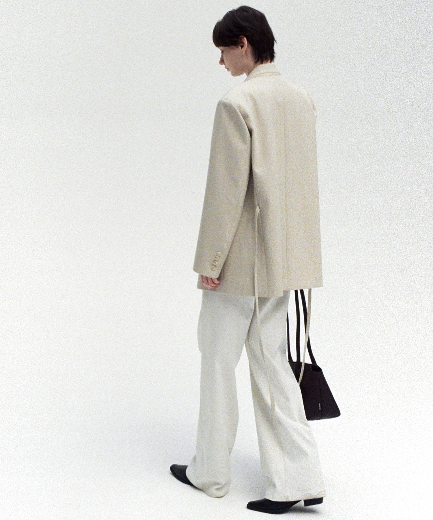 Notch Collar Boxy Jacket