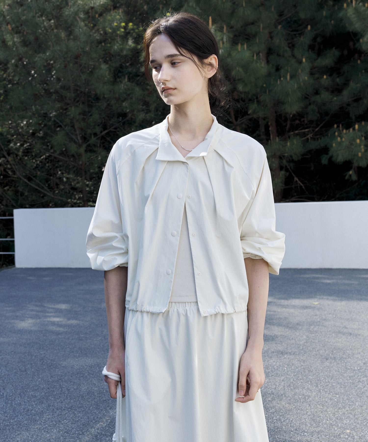 UPF50+ Drawstring Short UV Jacket