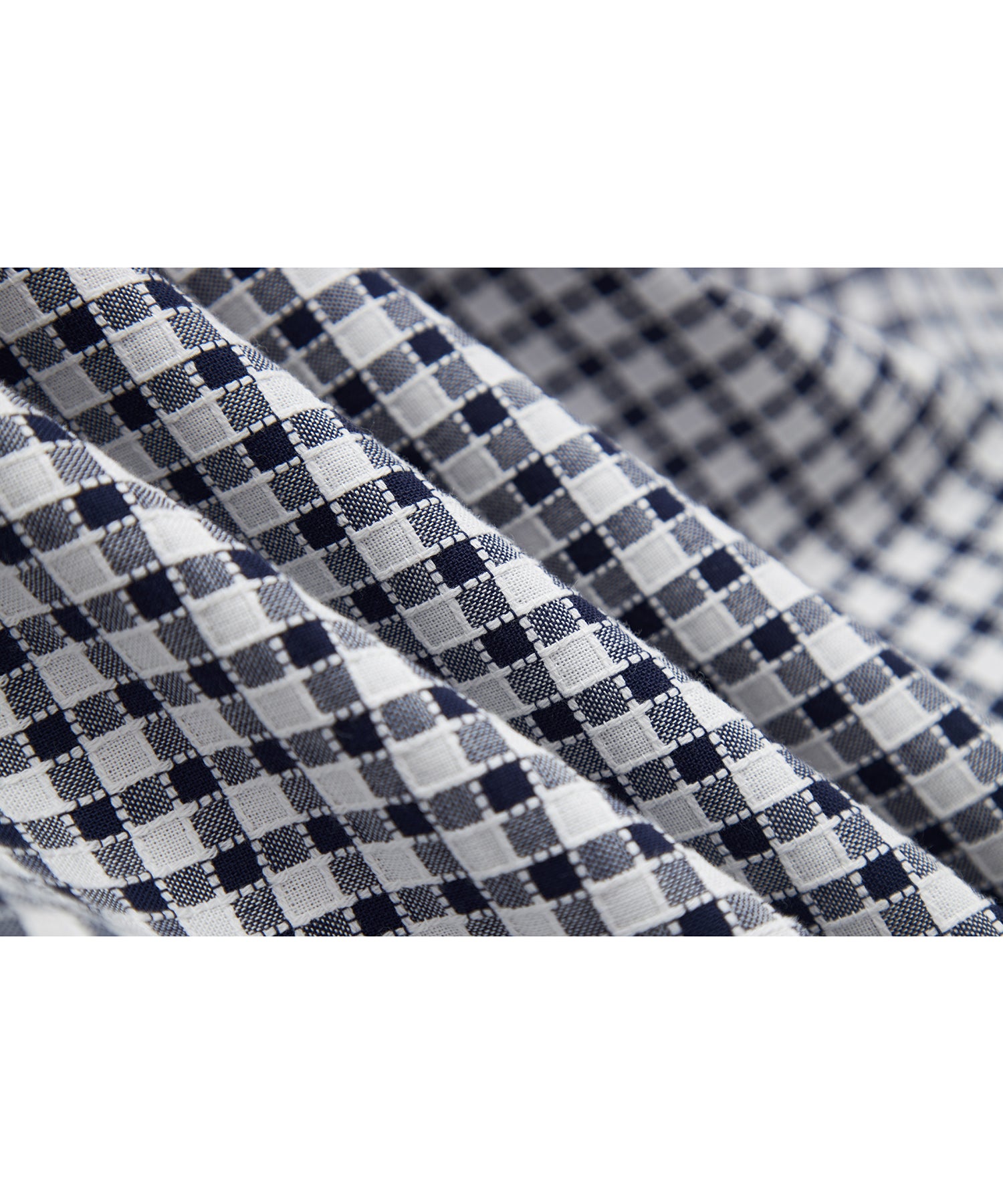 "Shipping late February to early March" Stand Collar Check Drawstring Jacket