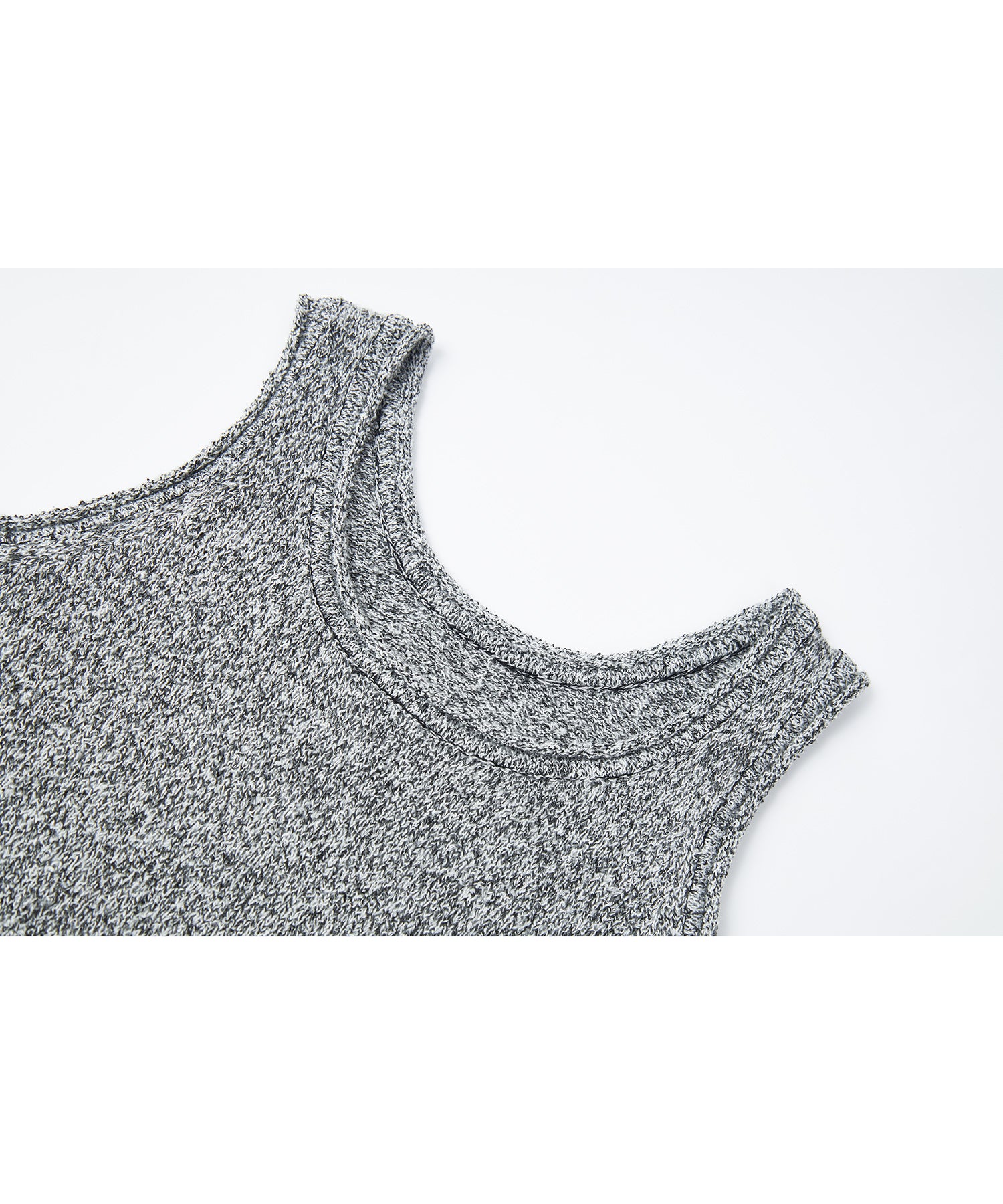 “Shipping in early March” Marl Knit Tank Vest