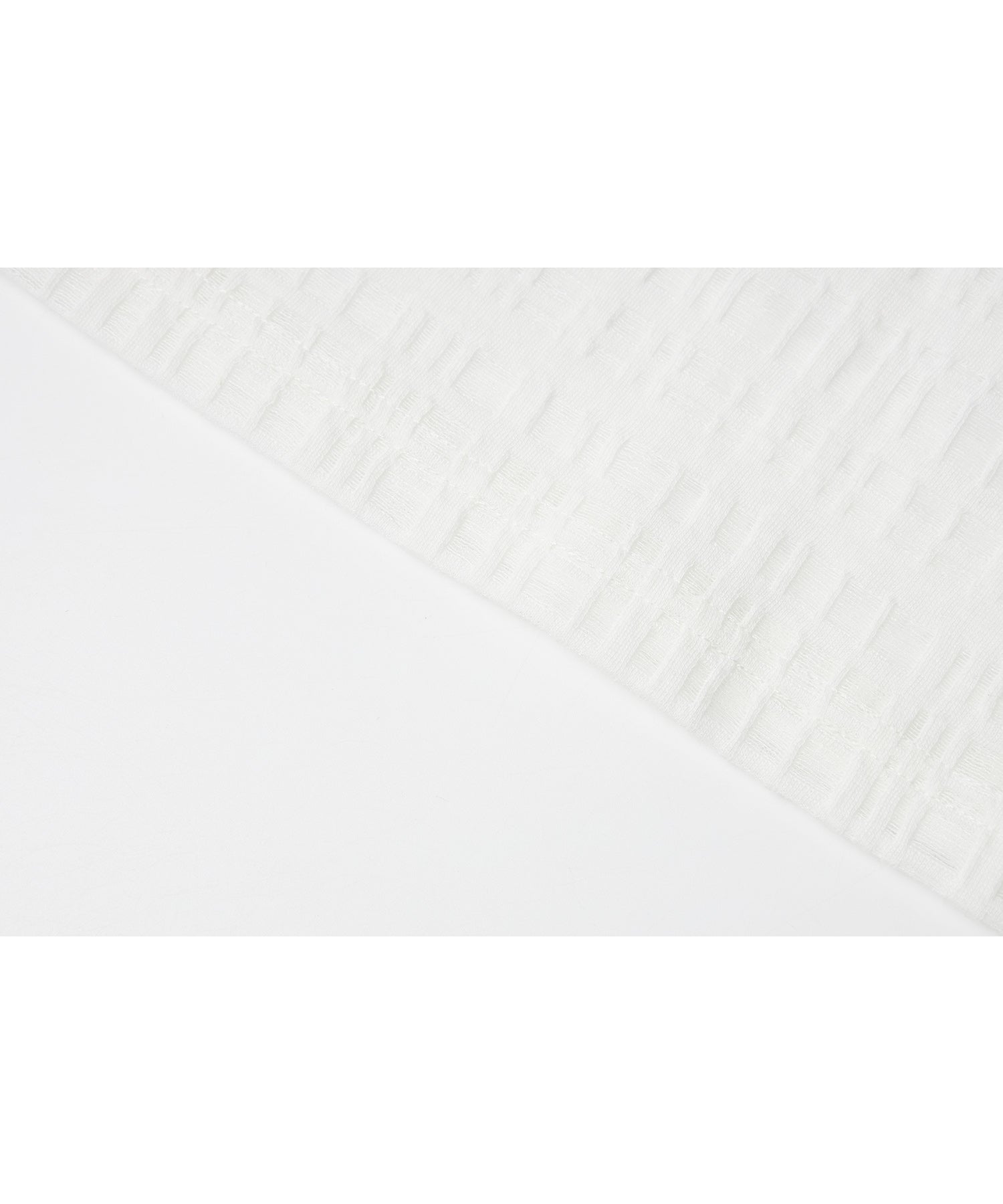 "Shipping from early to mid-March" Check Pattern Sheer Mesh Long Sleeve Top