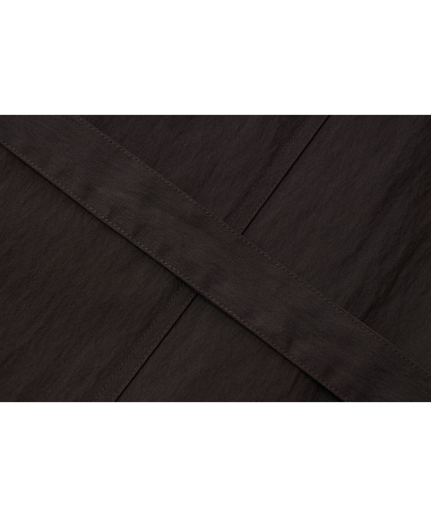 Wrap Collar Belted Cropped Trench Jacket