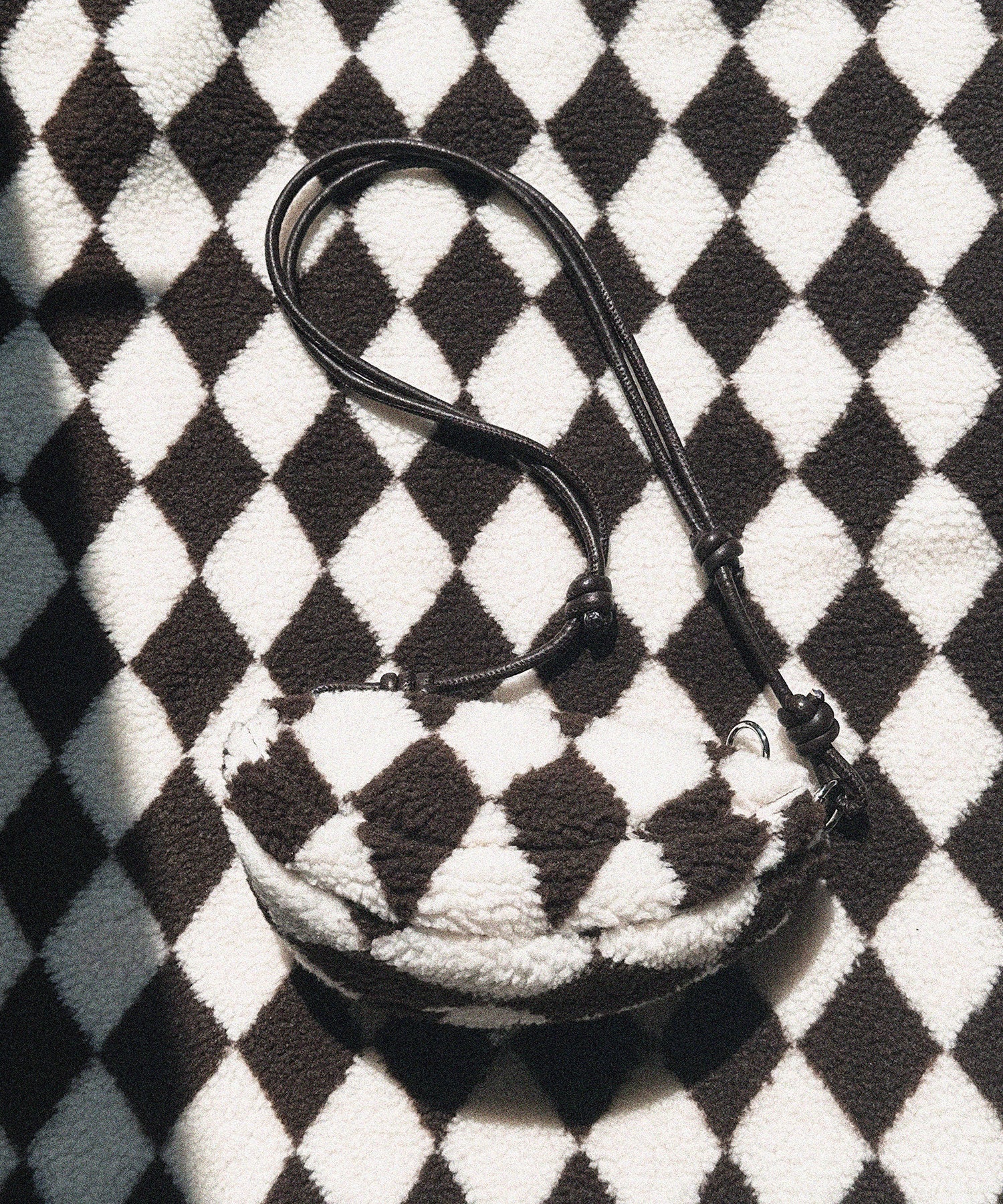 Colorblock Textured Shoulder Bag