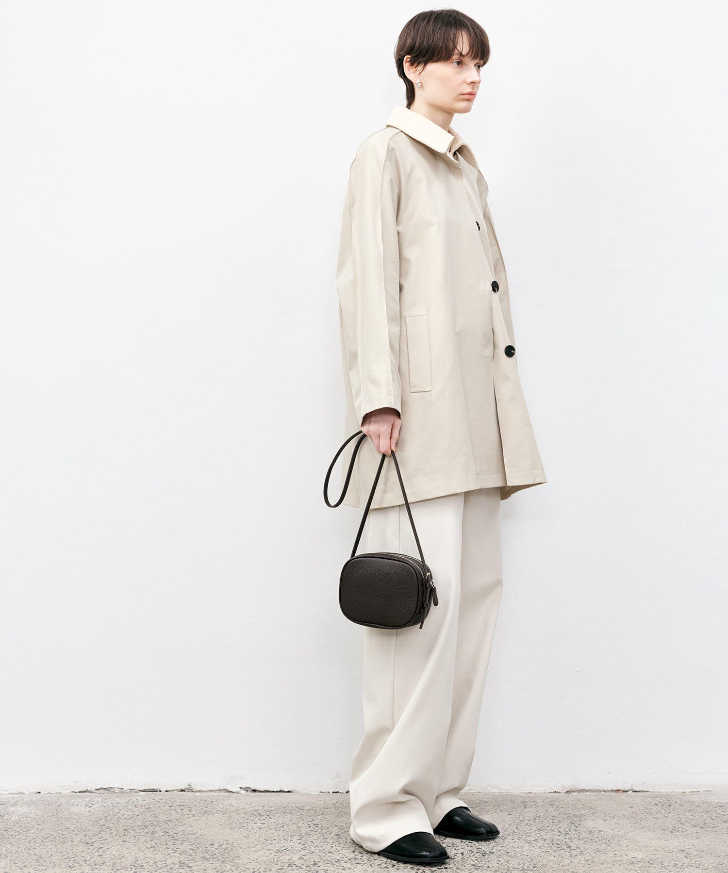 White Straight-Leg Pants