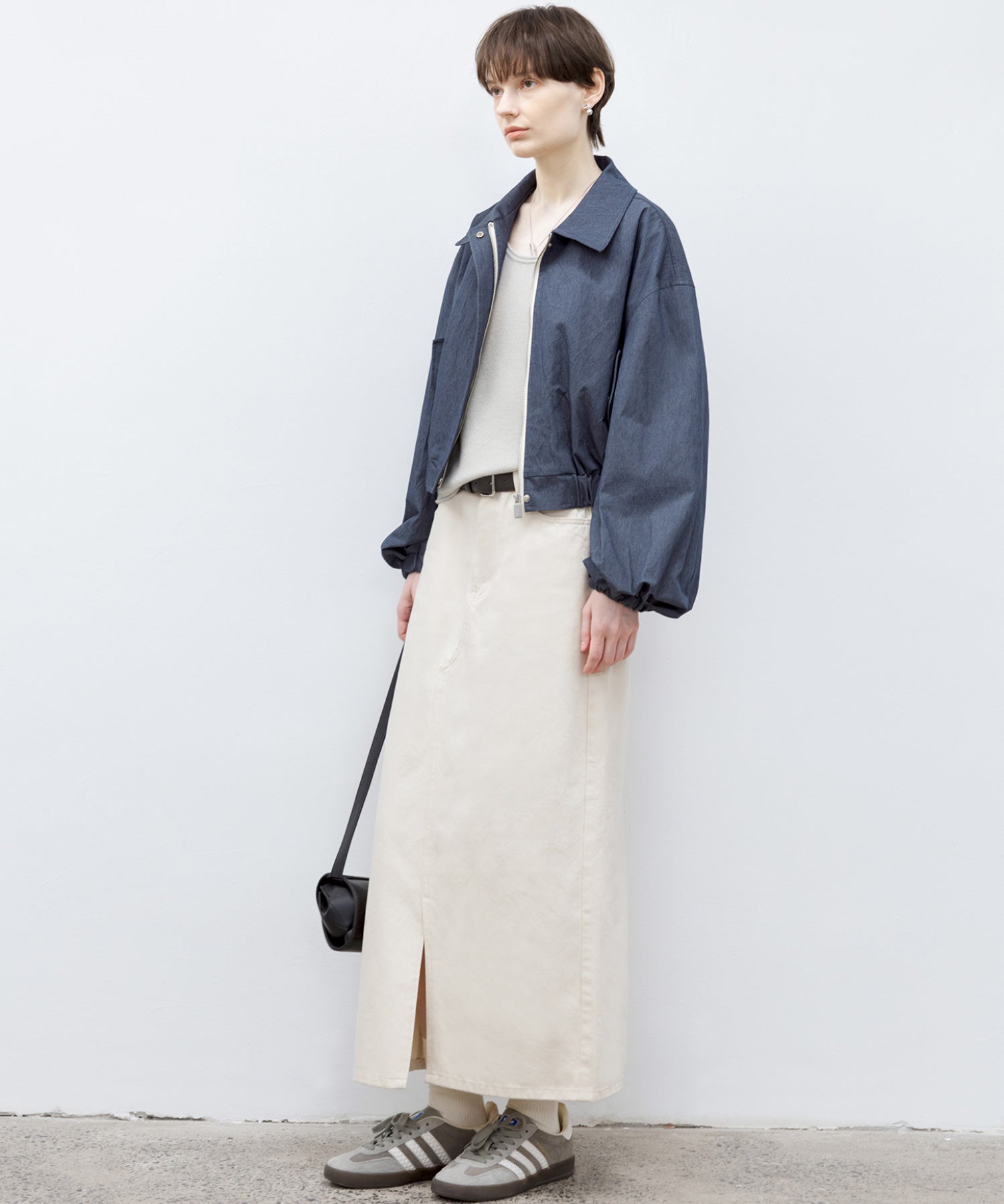 Volume Sleeve Short Jacket