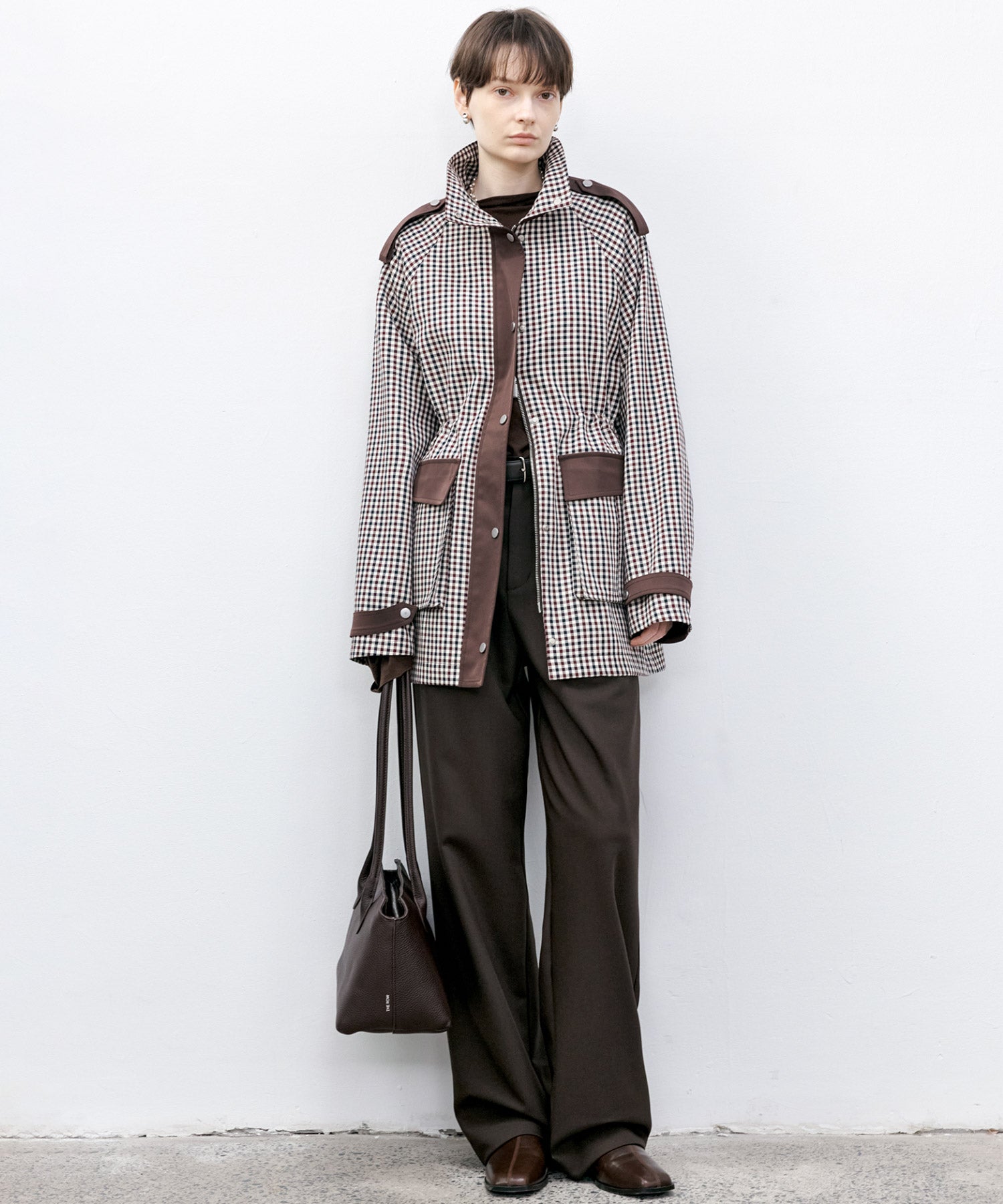 Check Pattern Hunting Jacket