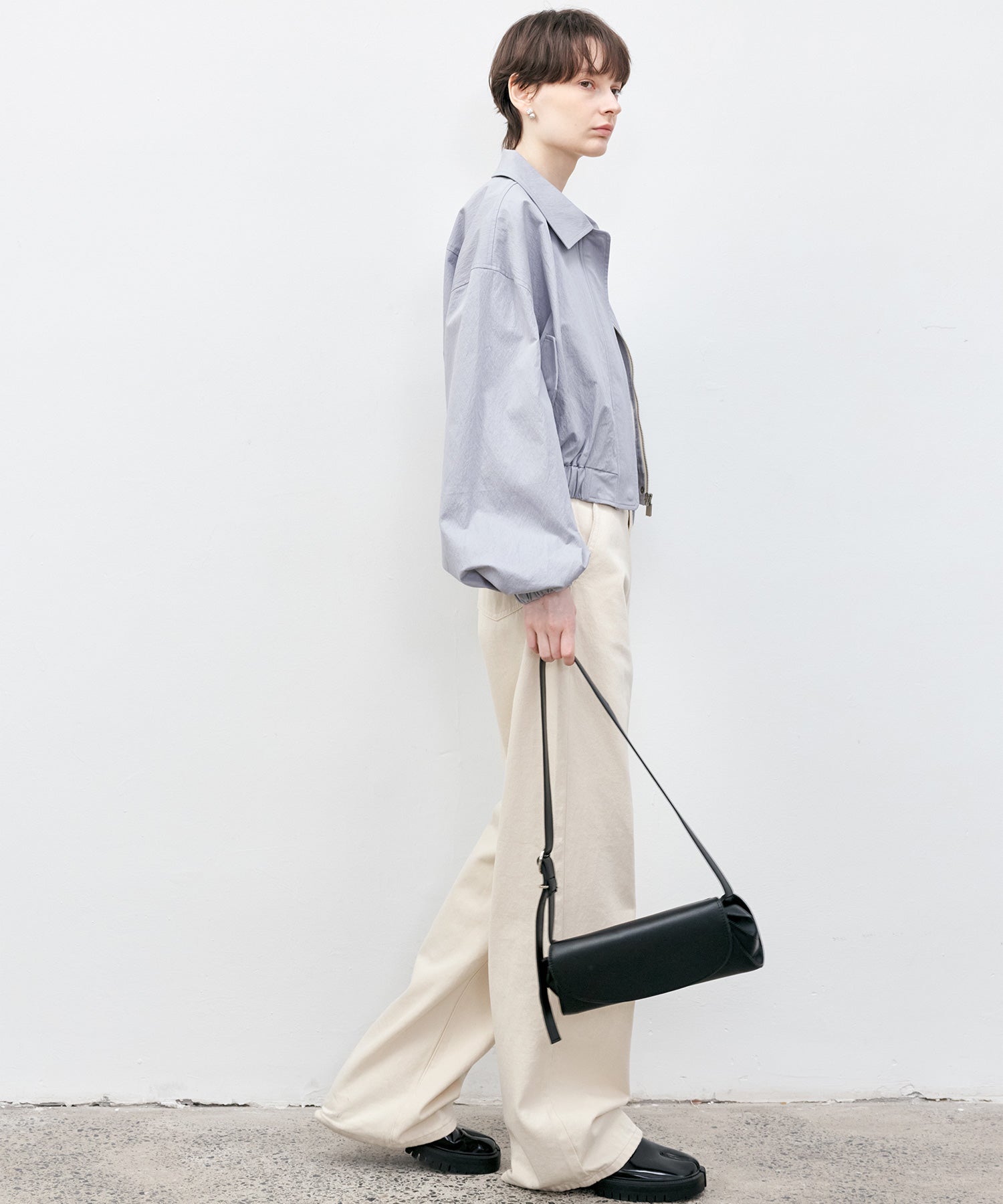 Basic Straight Narrow White Denim