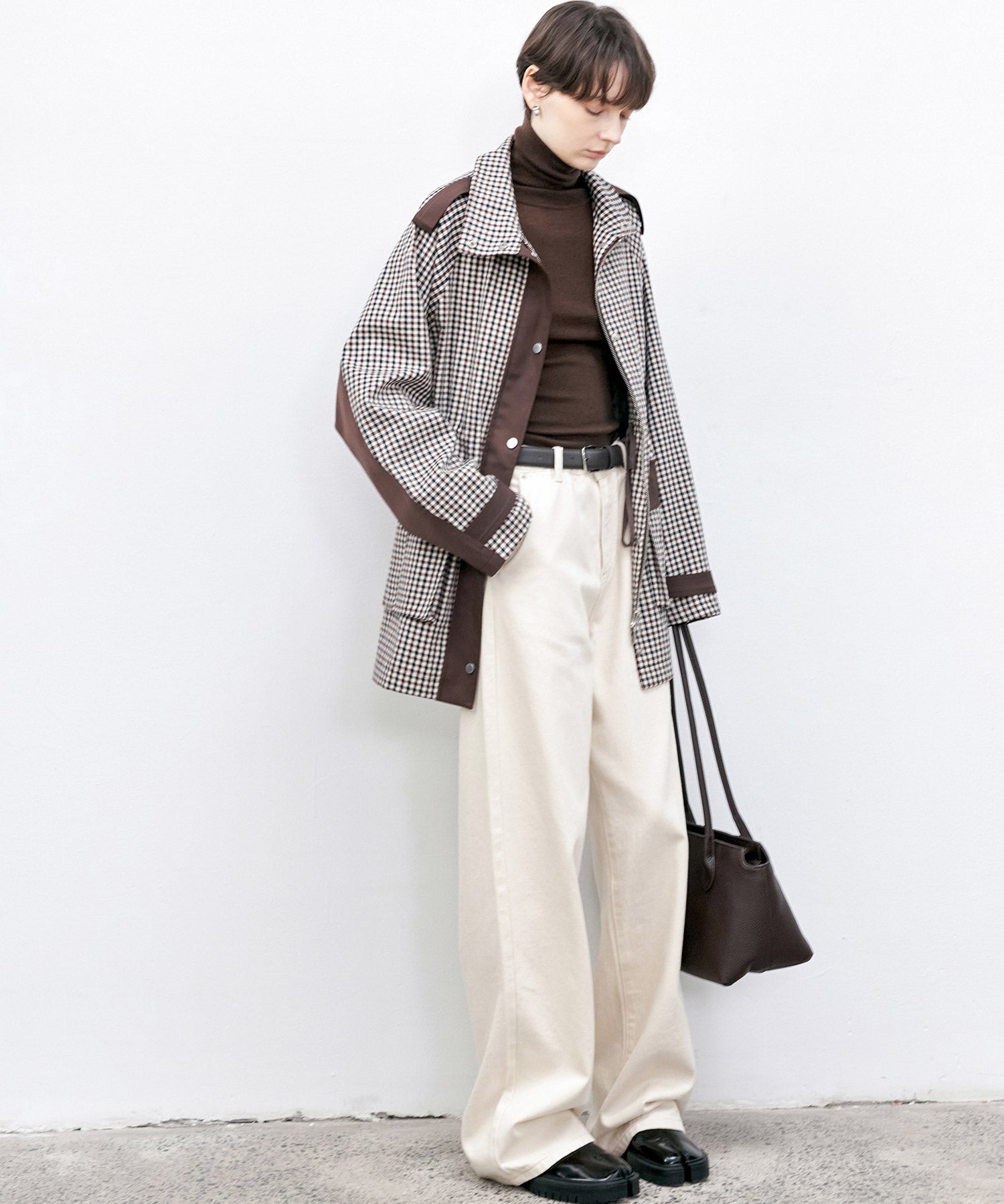 Basic Straight Narrow White Denim