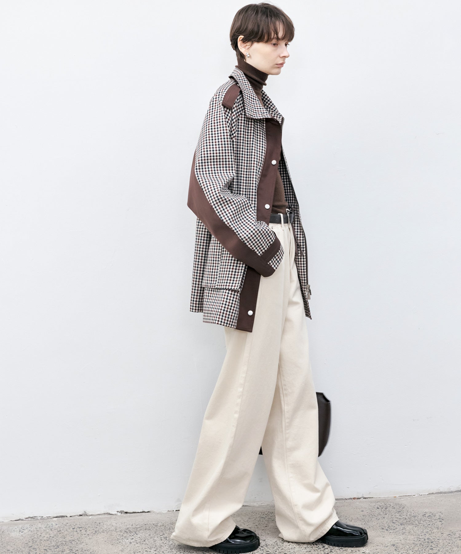 Basic Straight Narrow White Denim