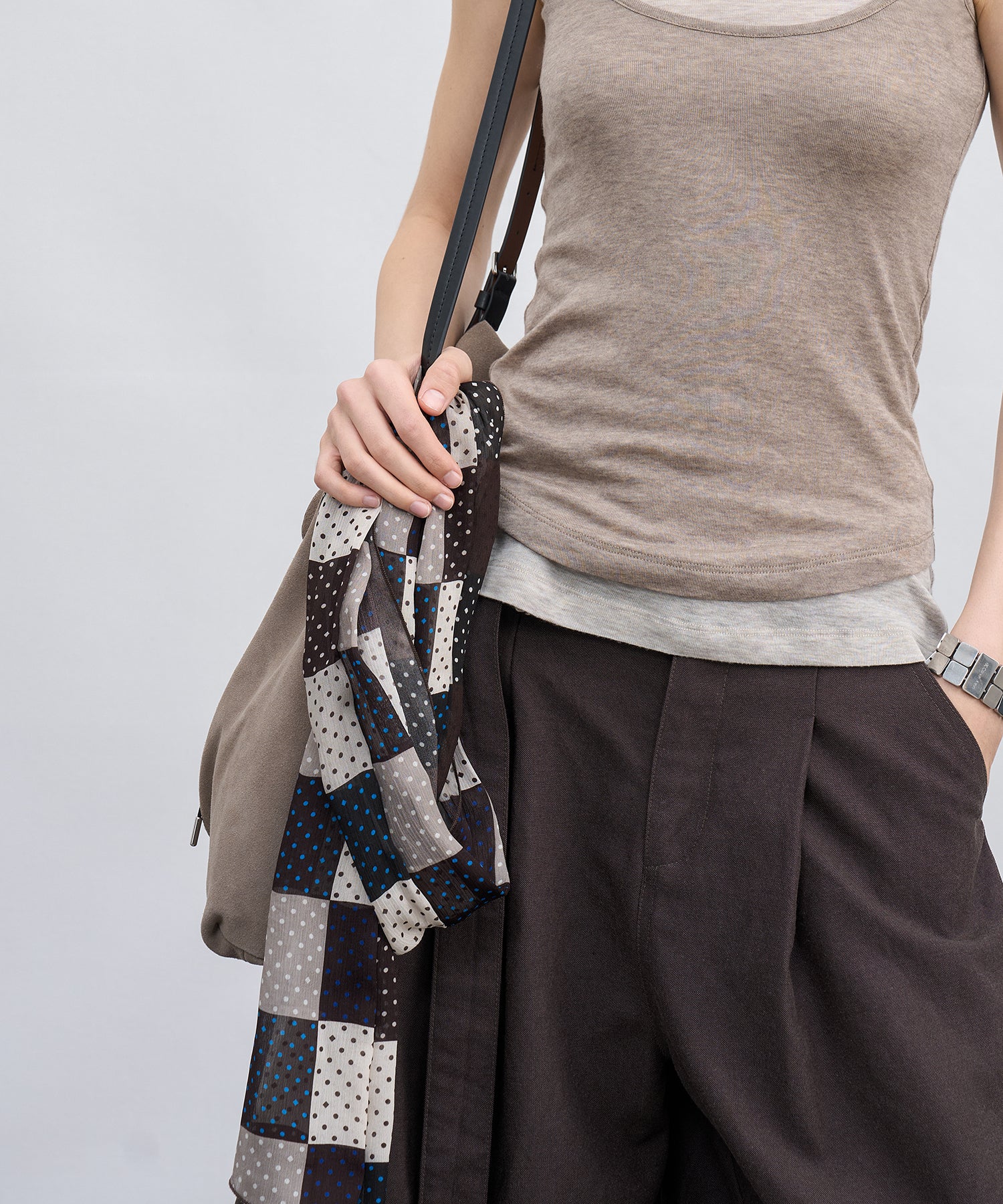 Printed Long Scarf