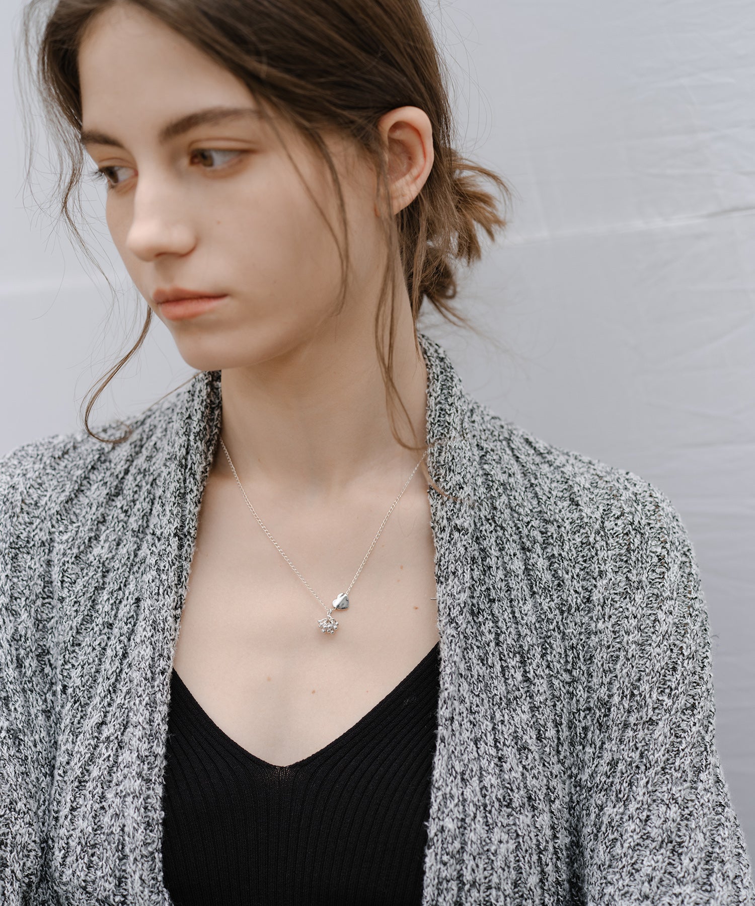 “Shipping from late February to early March” Chunky Draped Knit Cardigan