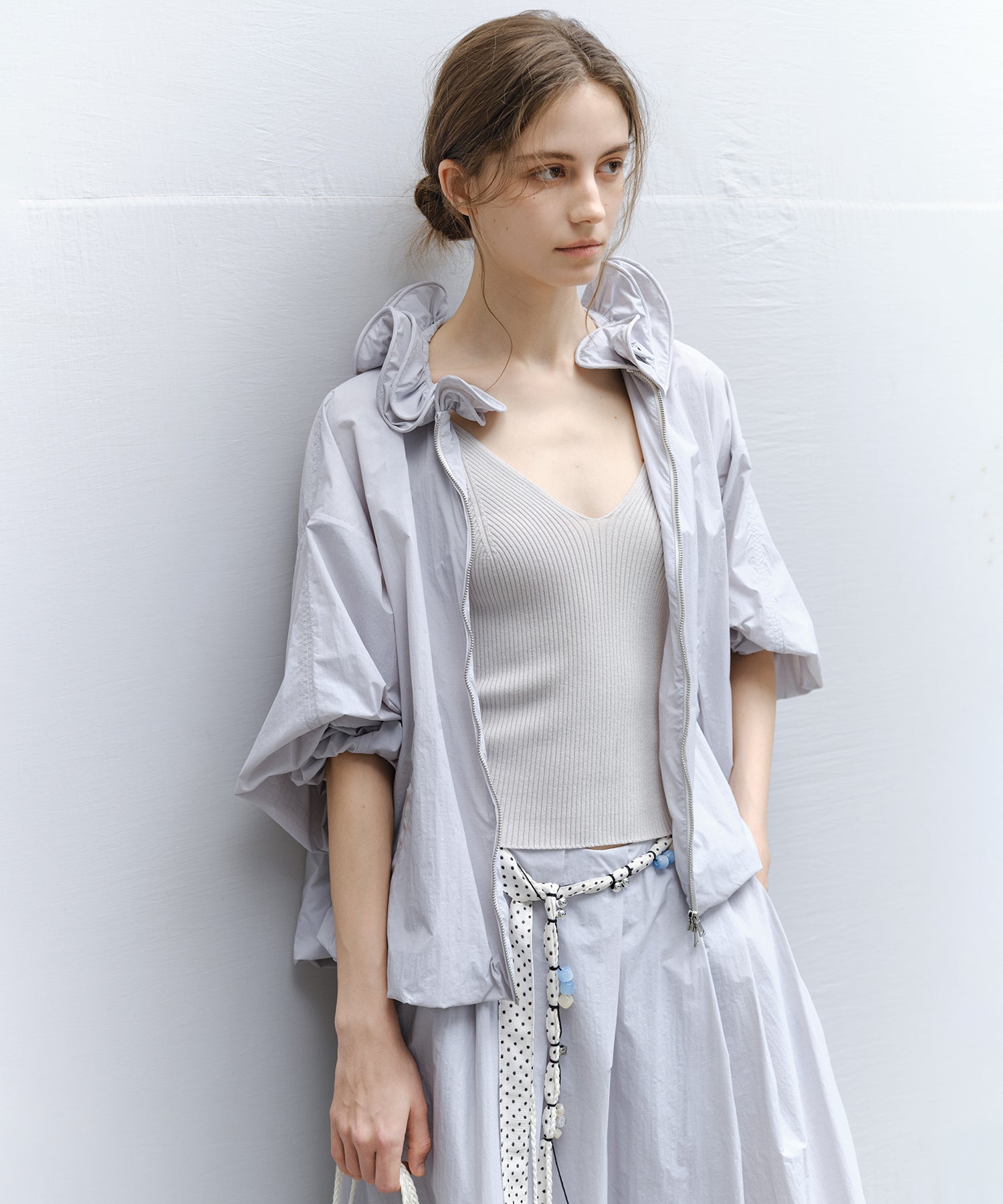 UPF50+ Frill Collar Light Jacket
