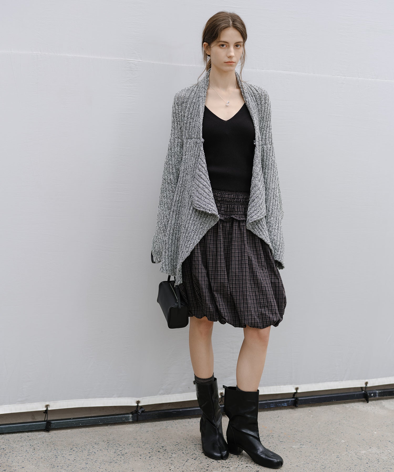 “Shipping from late February to early March” Chunky Draped Knit Cardigan