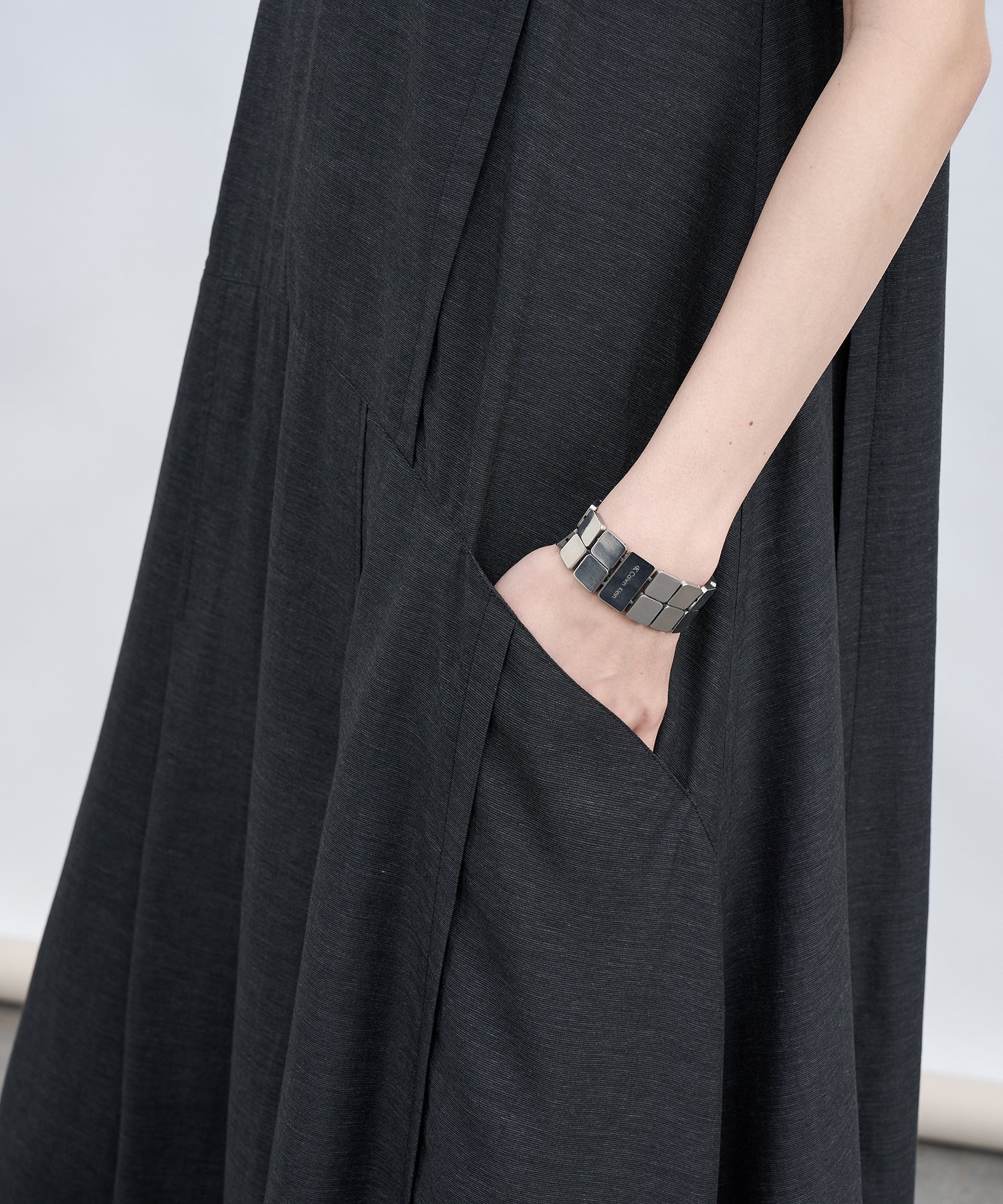 Sleeveless V-Neck A-Line Dress