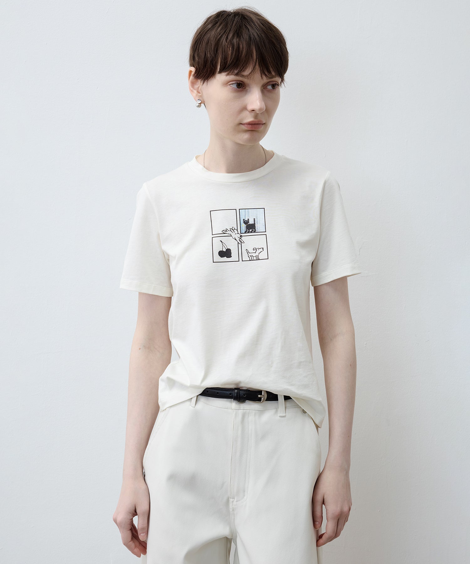 Illustrated Compact T-shirt