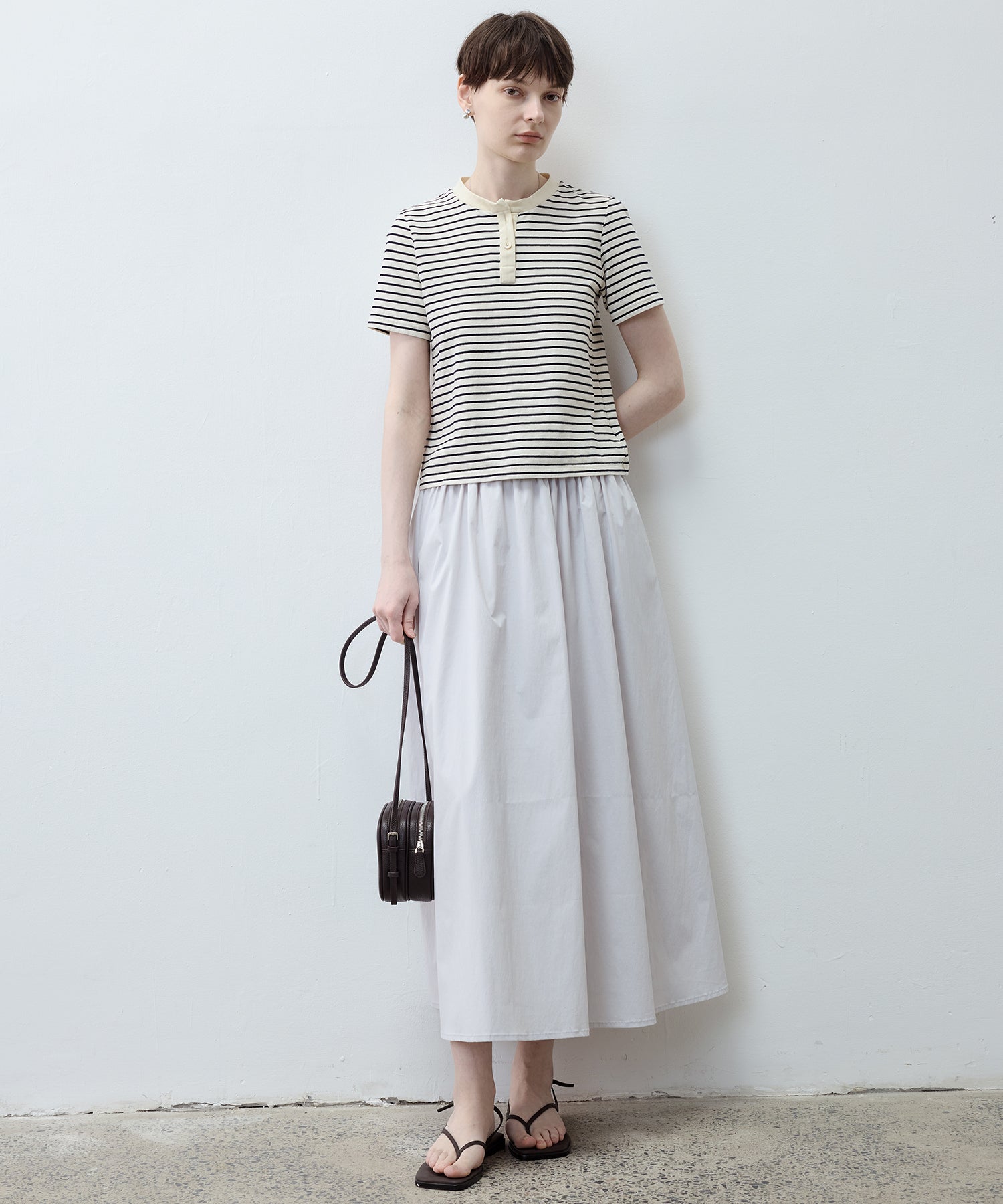 UPF50+ Drawstring Gathered Skirt