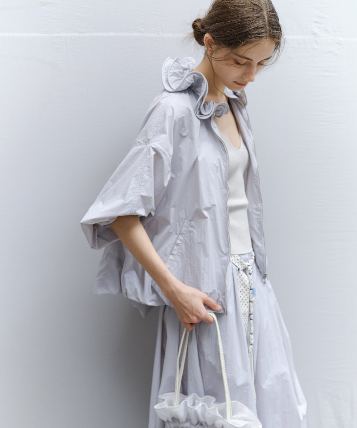 UPF50+ Frill Collar Light Jacket