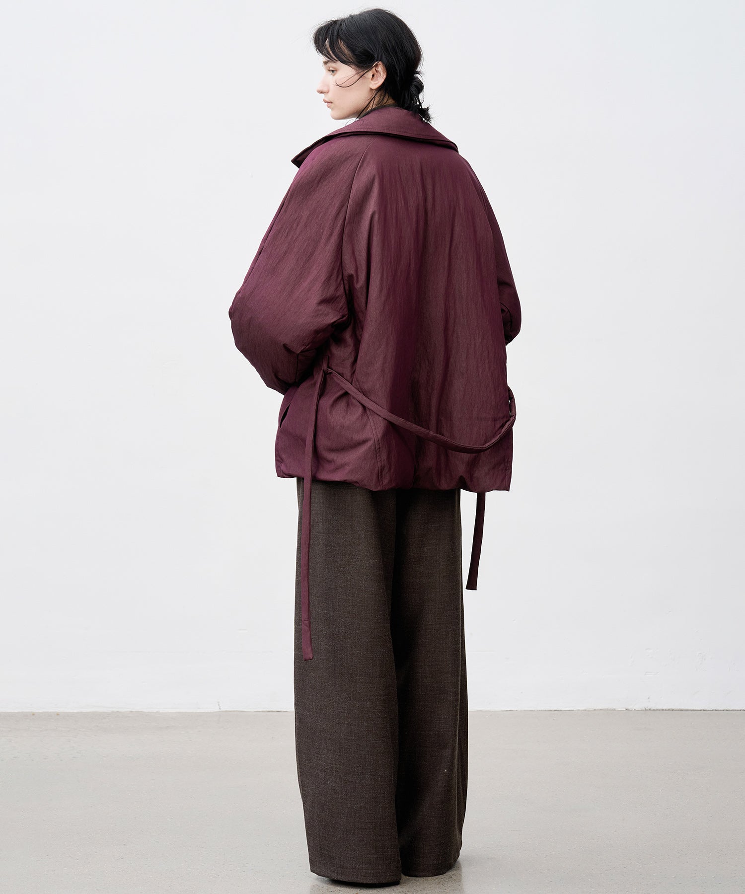 Lapel Short Down Coat