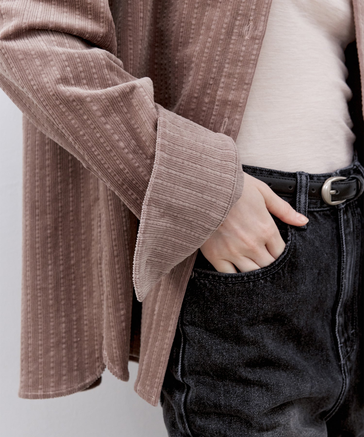 Multi-Stripe Corduroy Shirt