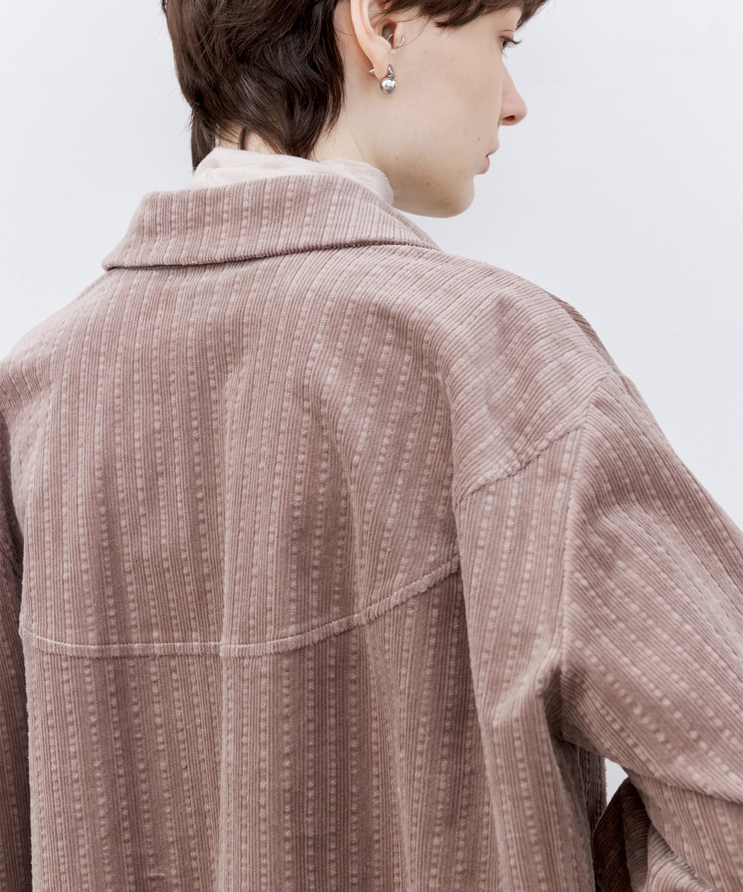 Multi-Stripe Corduroy Shirt