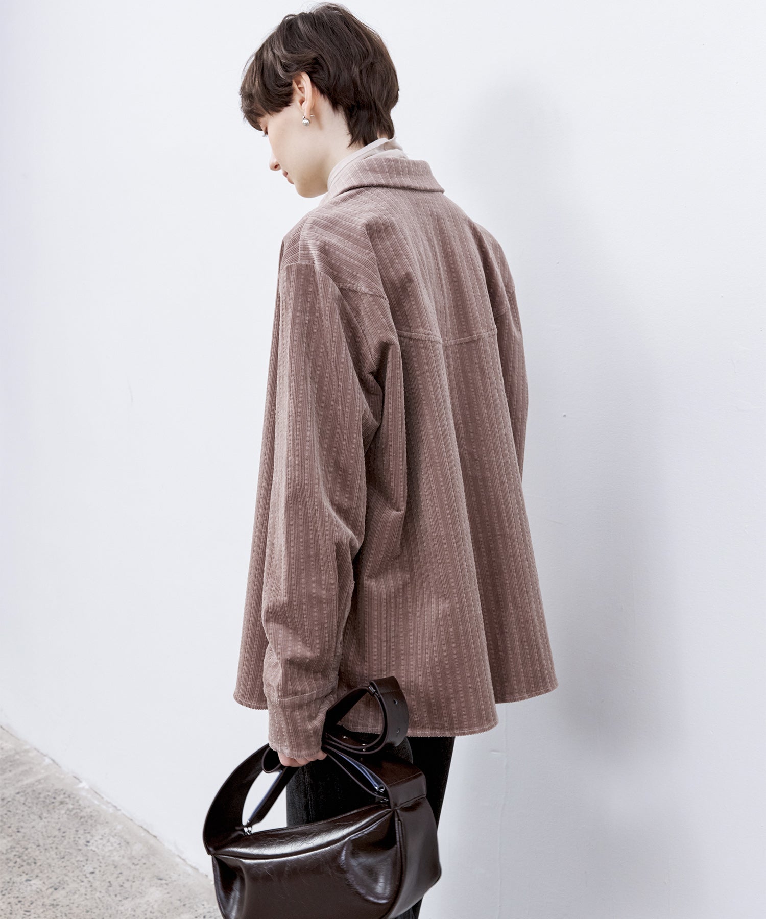 Multi-Stripe Corduroy Shirt