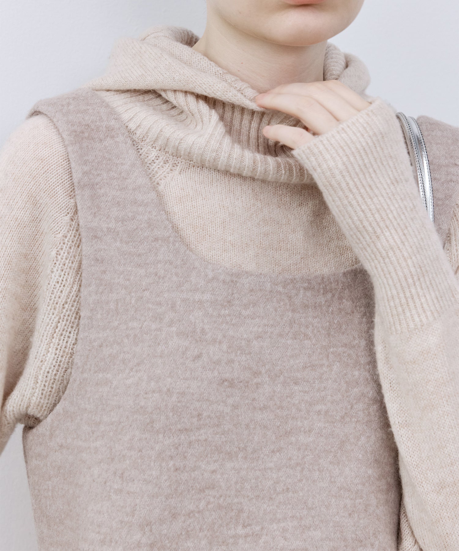 Wool-Blend Belted Jumper Dress