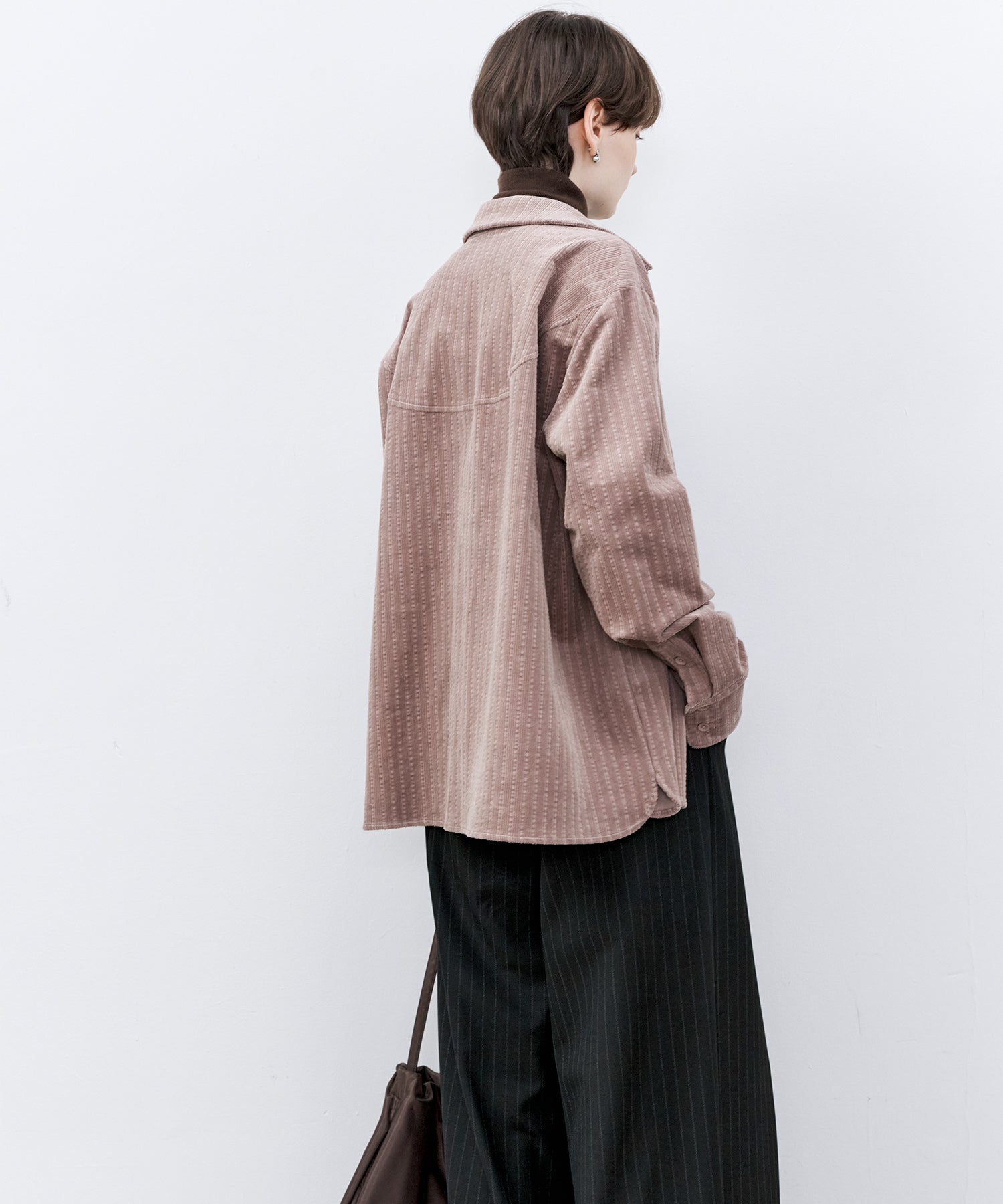 Multi-Stripe Corduroy Shirt