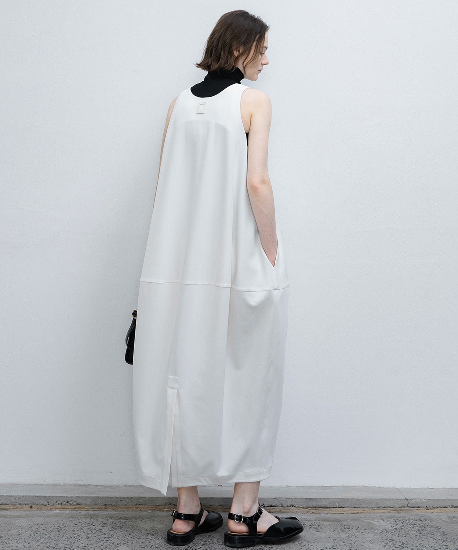 balloon skirt cami dress 