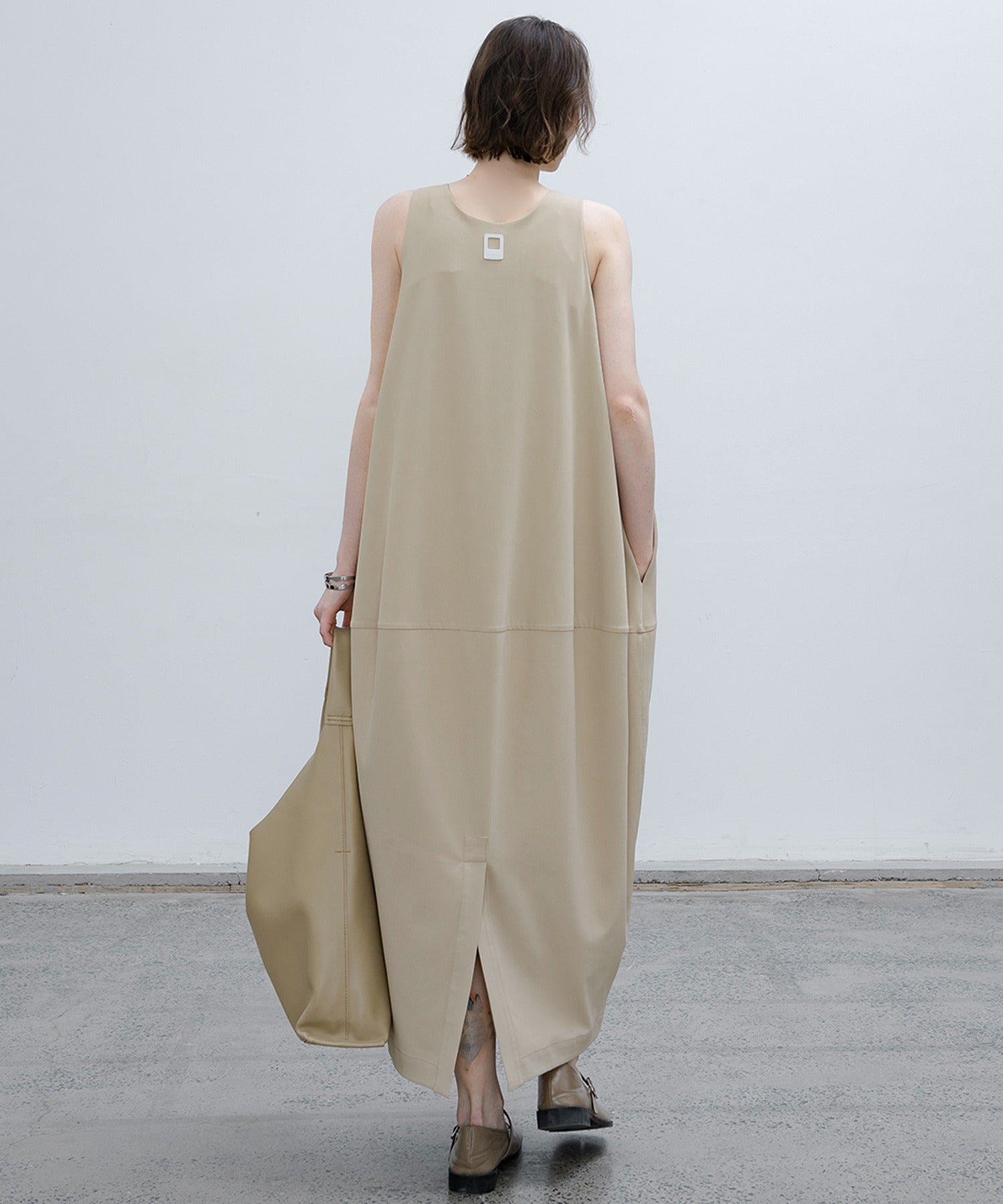 balloon skirt cami dress 