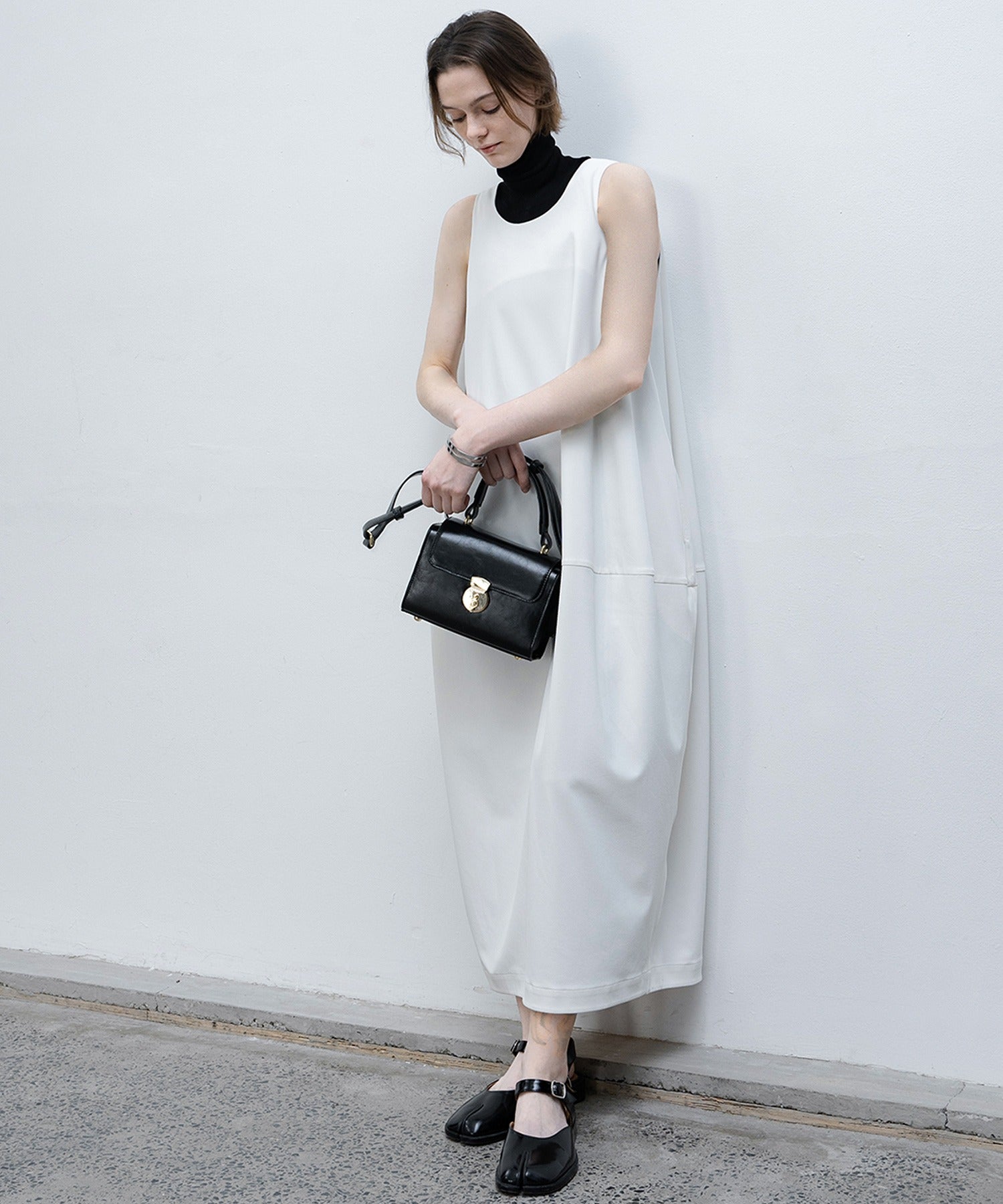 balloon skirt cami dress 