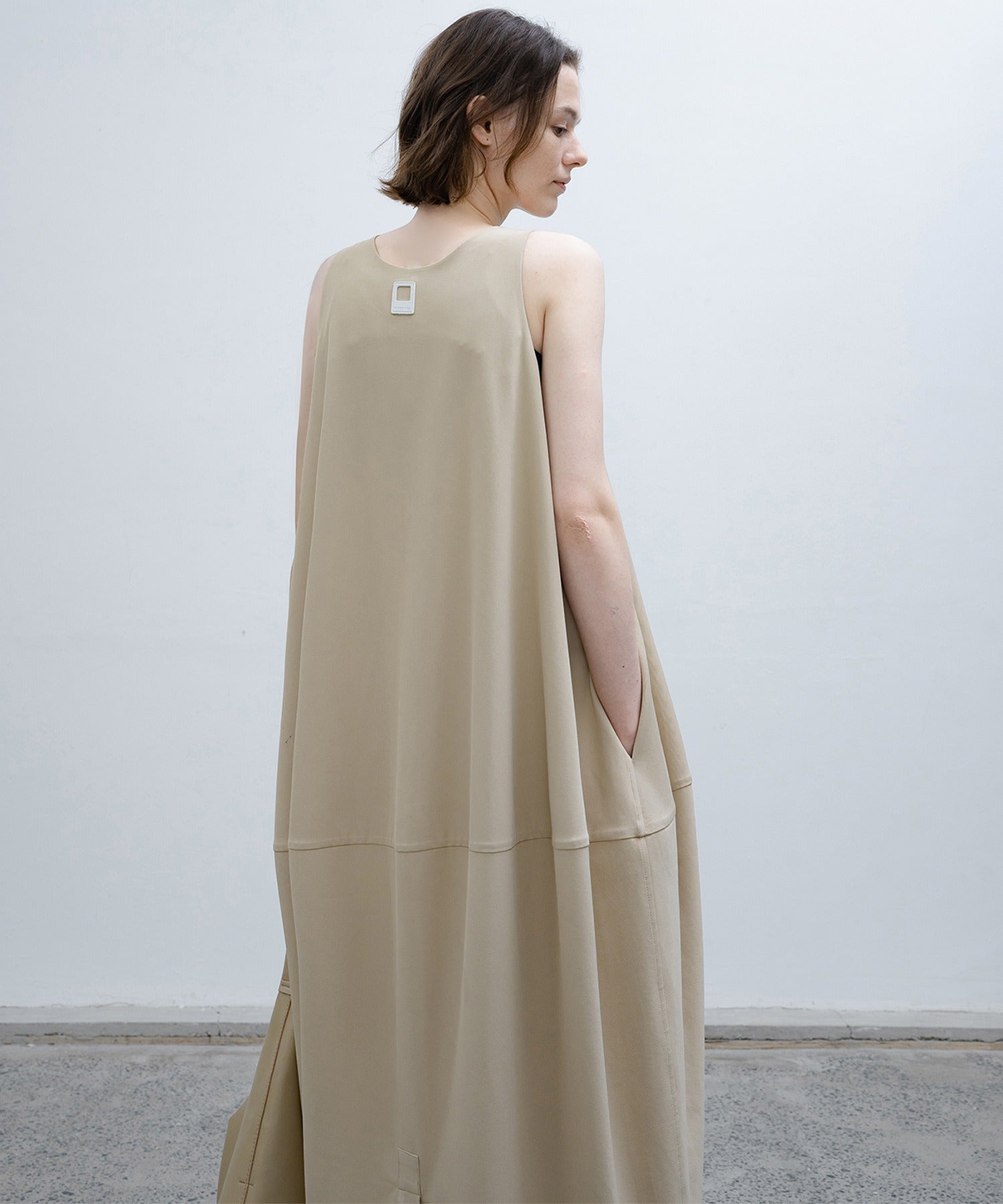 balloon skirt cami dress 