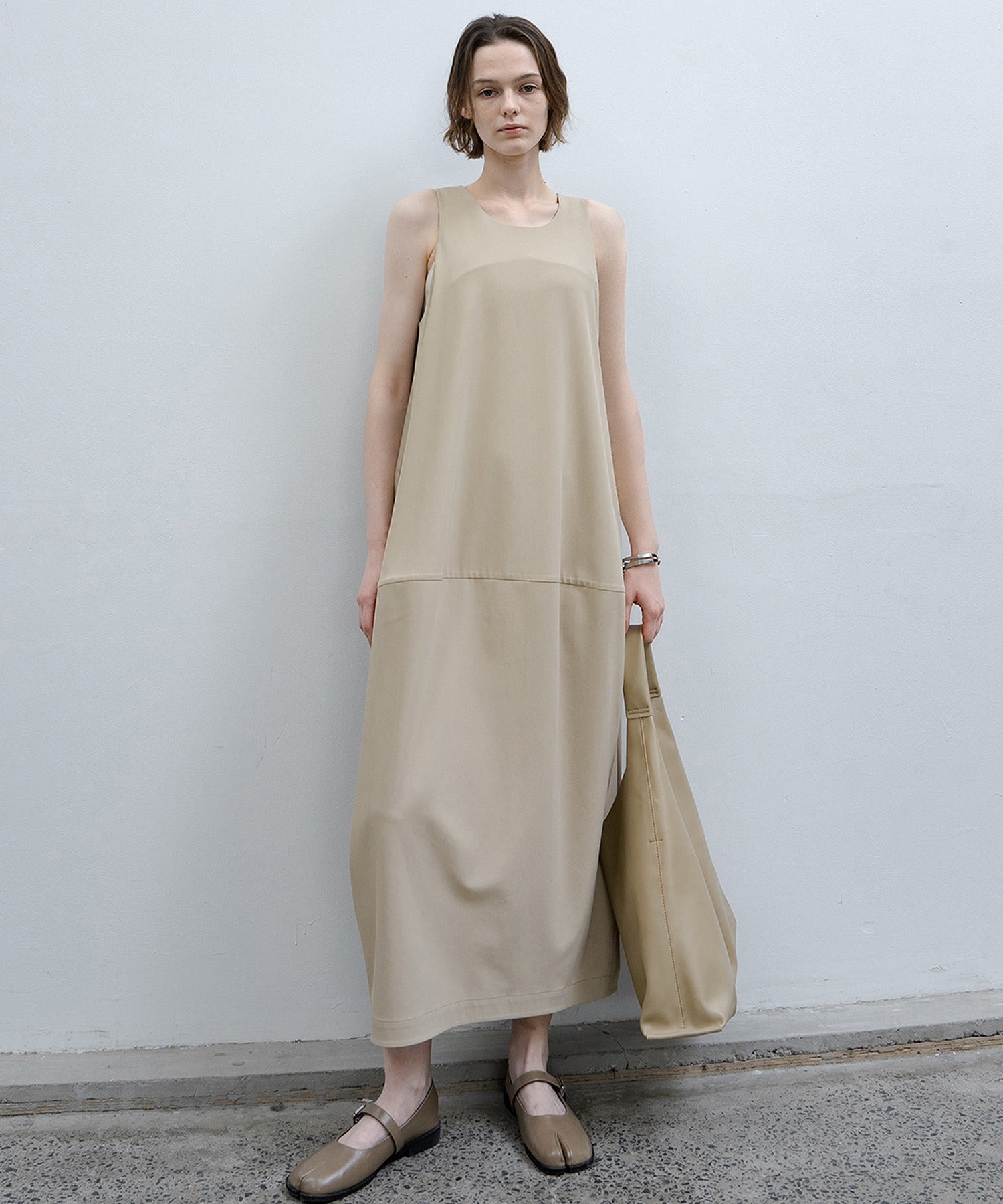 balloon skirt cami dress 