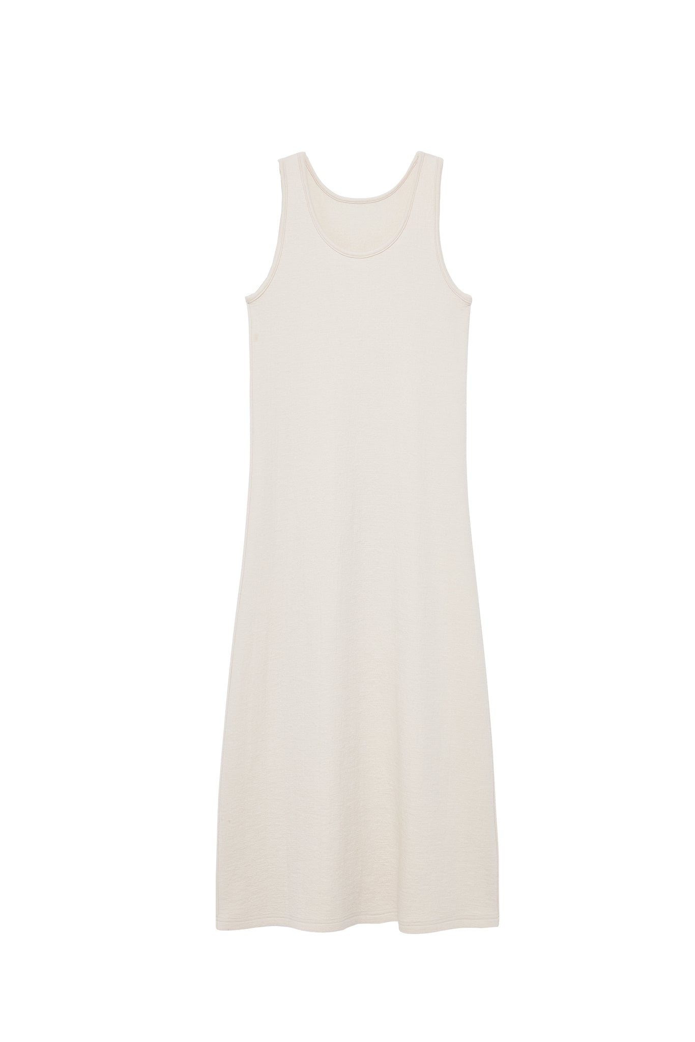 Textured Tencel Wool Sleeveless Dress