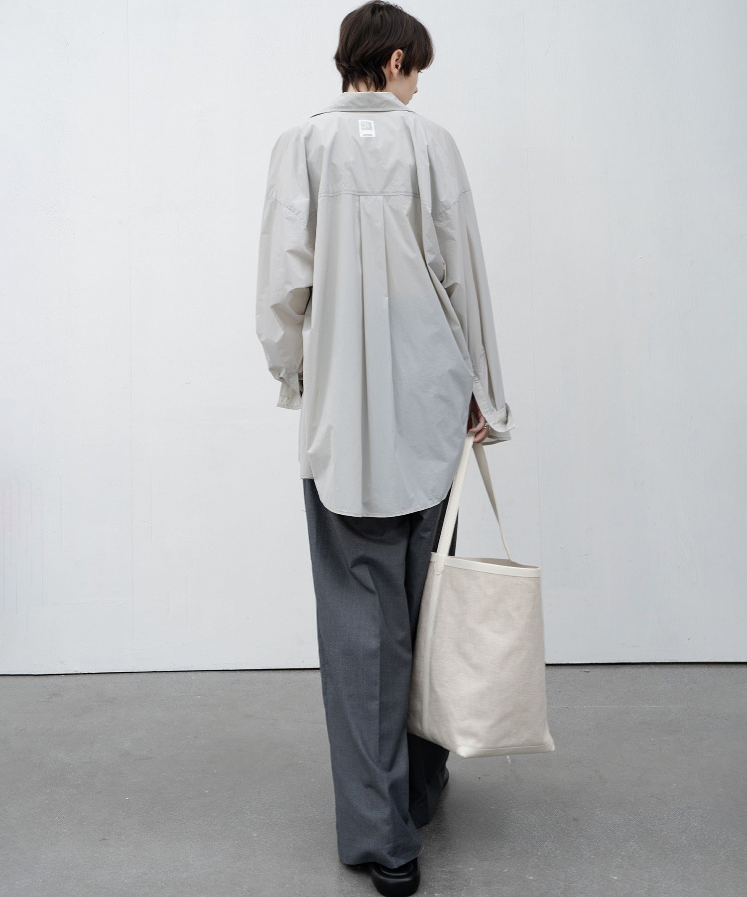 big silhouette narrow shirt