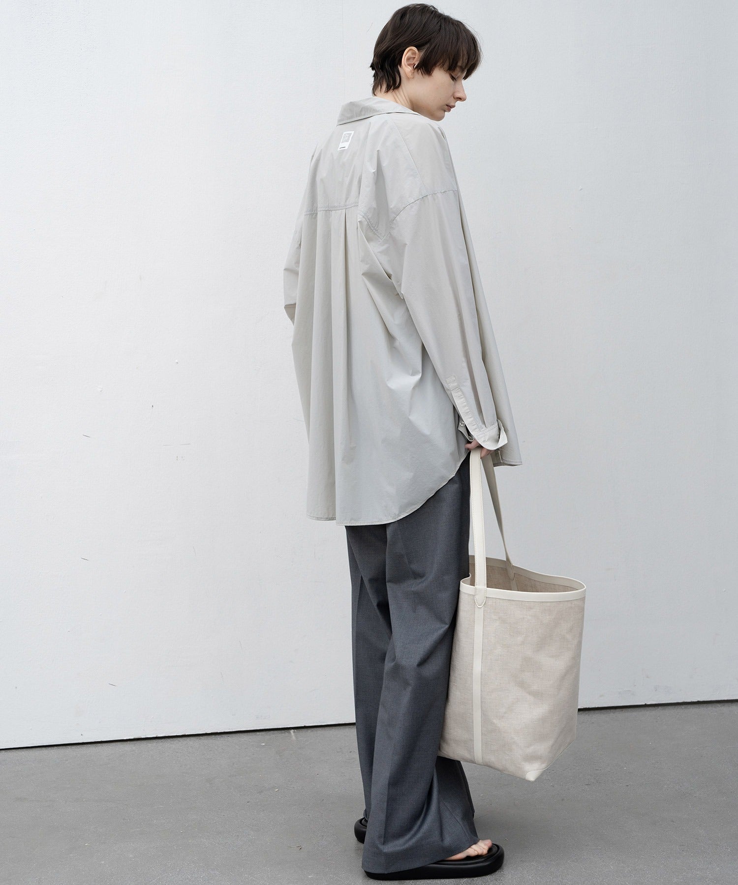 big silhouette narrow shirt