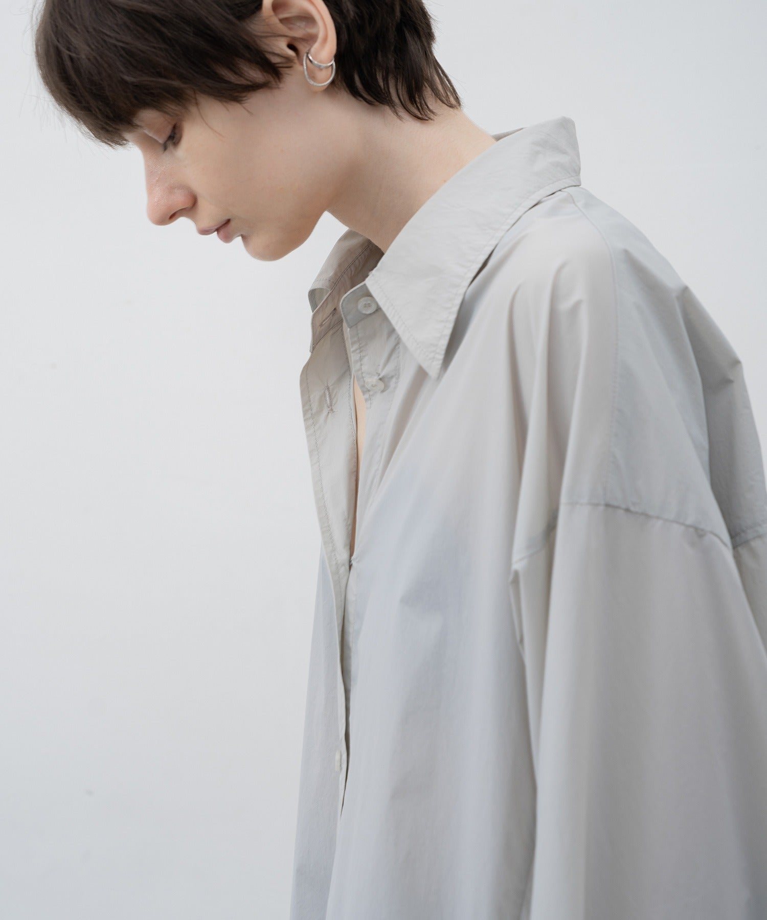big silhouette narrow shirt