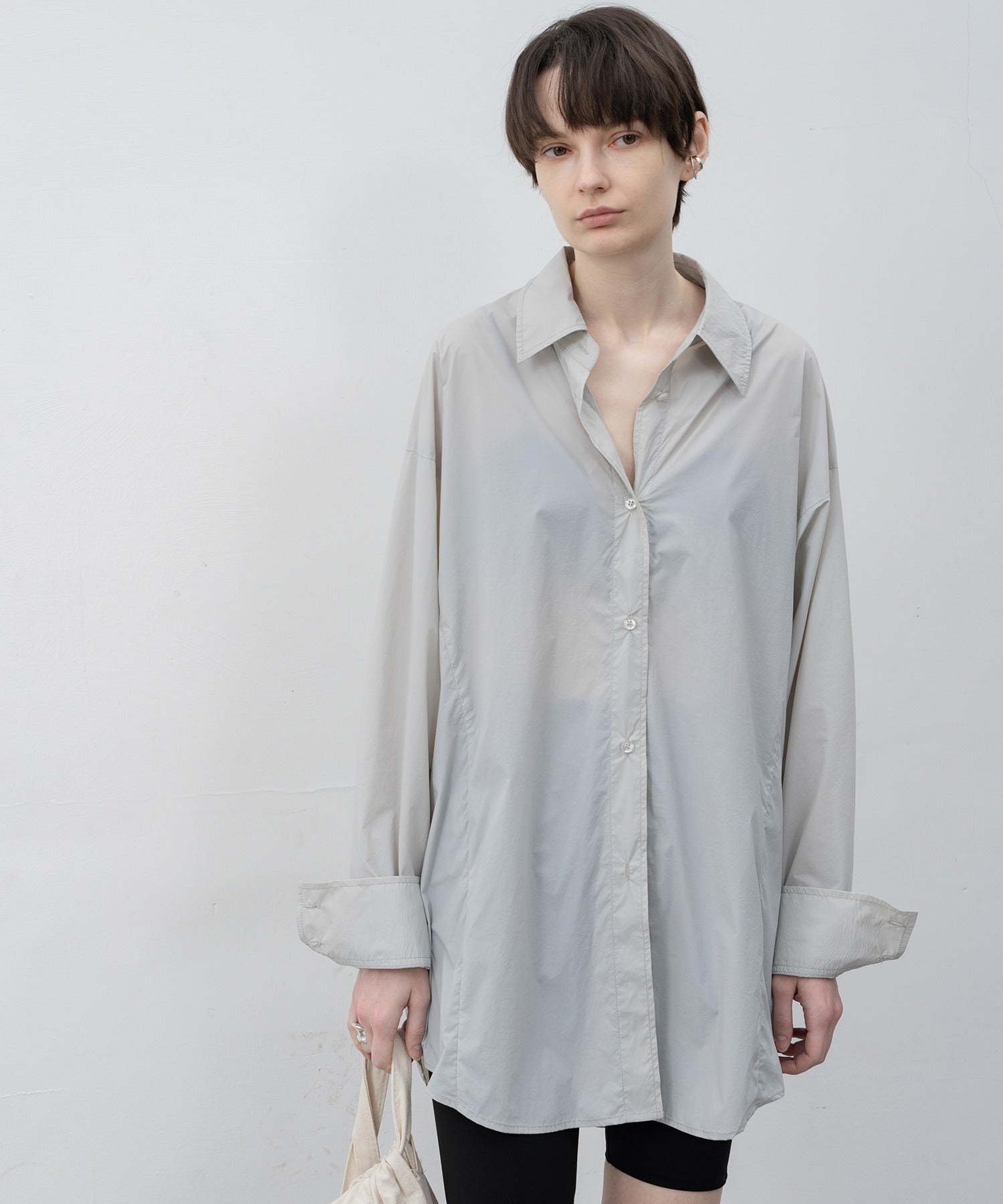 big silhouette narrow shirt