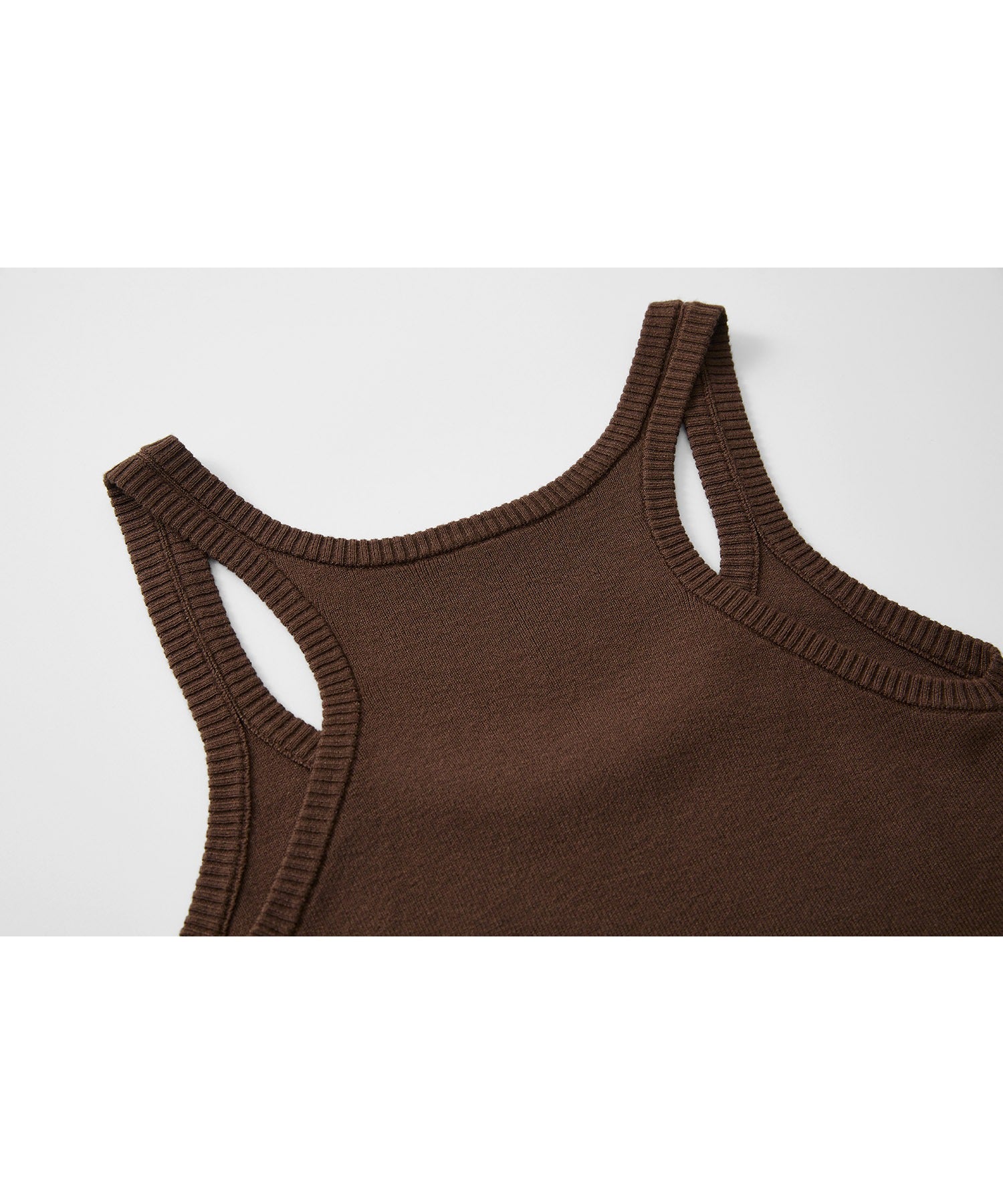 [tageechita] "T" rib knit camisole / inner