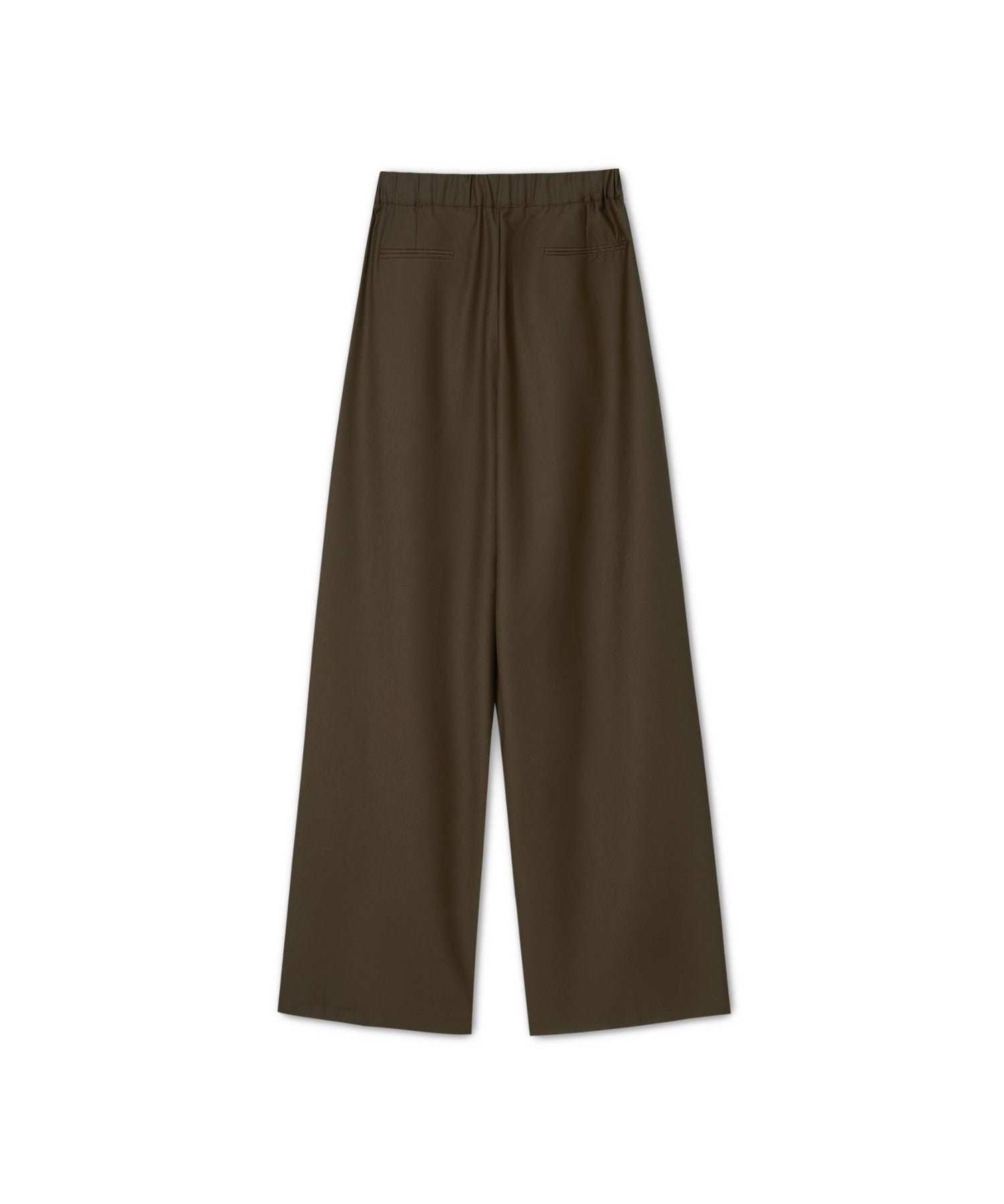 [tageechita] Basic wide straight pants