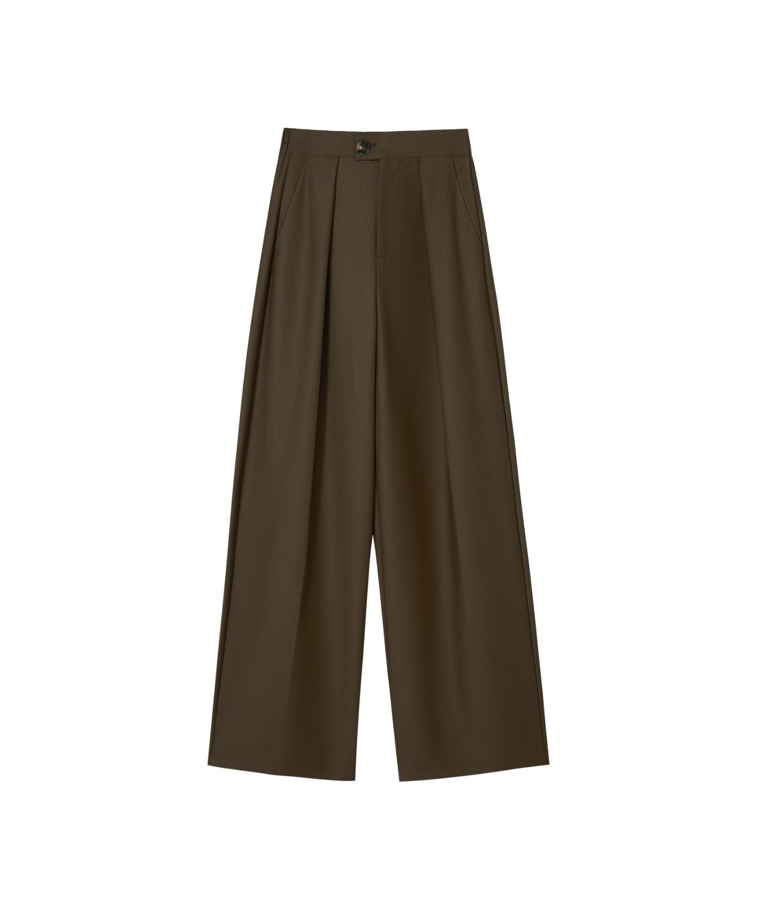 [tageechita] Basic wide straight pants
